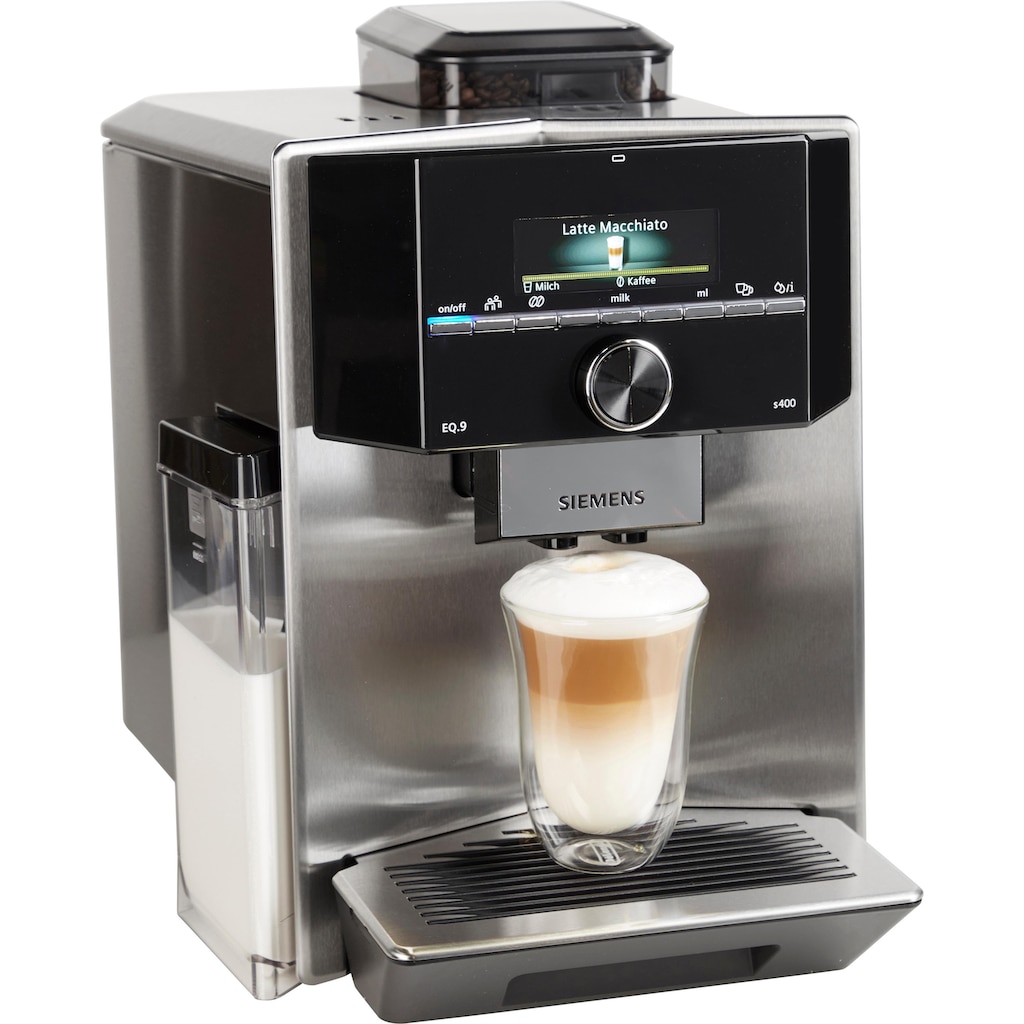 SIEMENS Kaffeevollautomat »EQ.9 s400 TI924501DE«