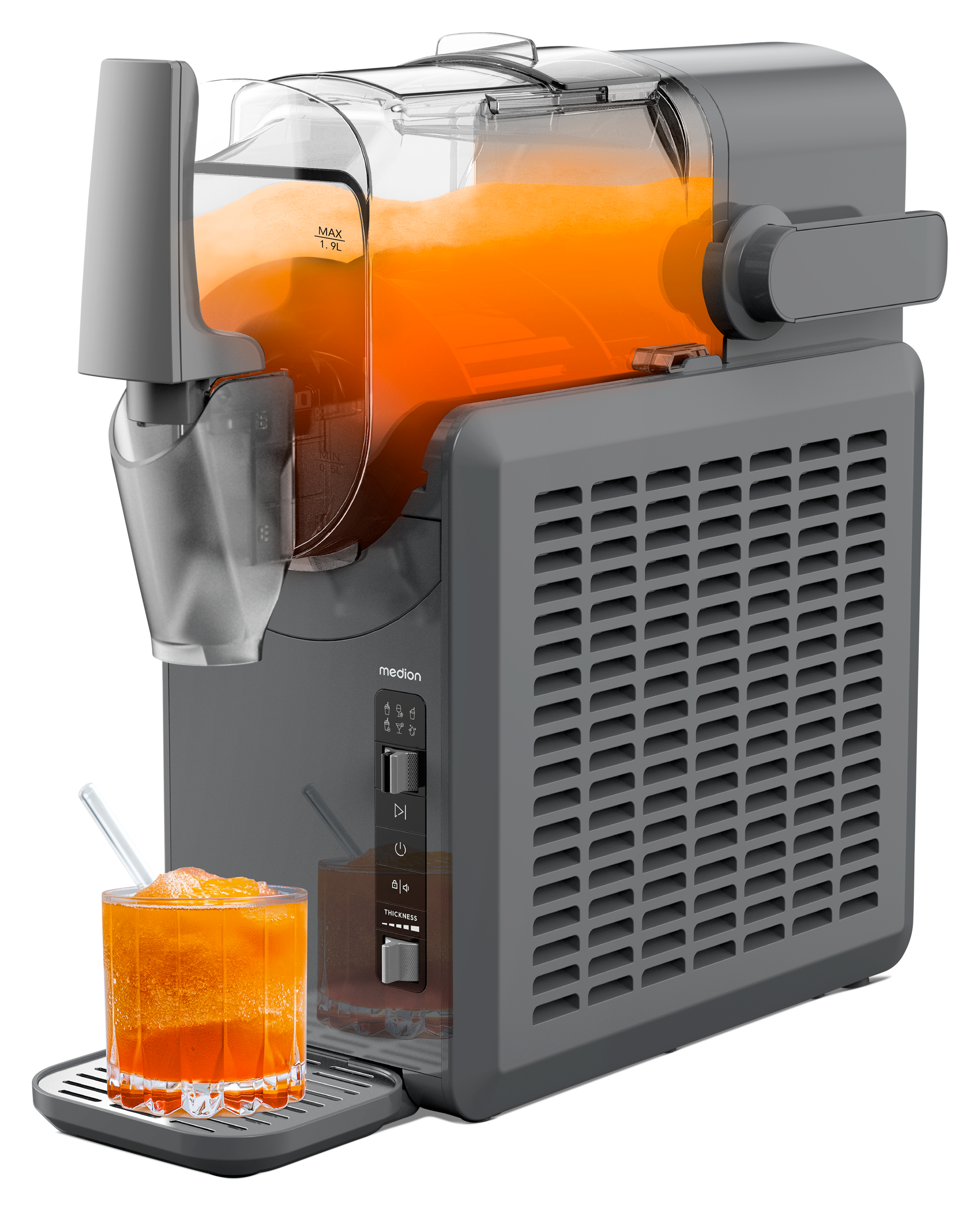 Medion® Slush-Eismaschine »LIFE MD12090 / Slush Ice Maker, 2,6 L Kapazität, günstig online kaufen