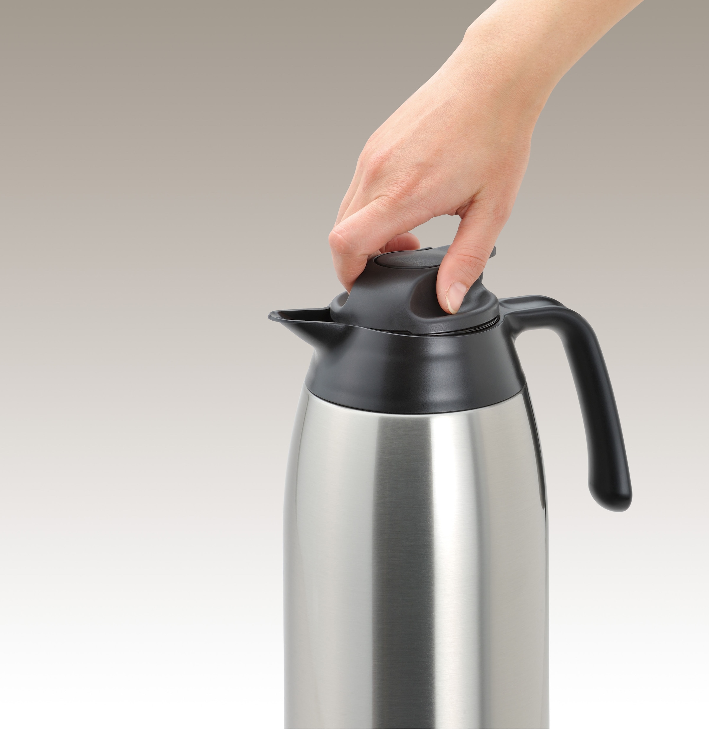 THERMOS Isolierkanne »THV«, 2,0 l, Edelstahl auf Rechnung bestellen