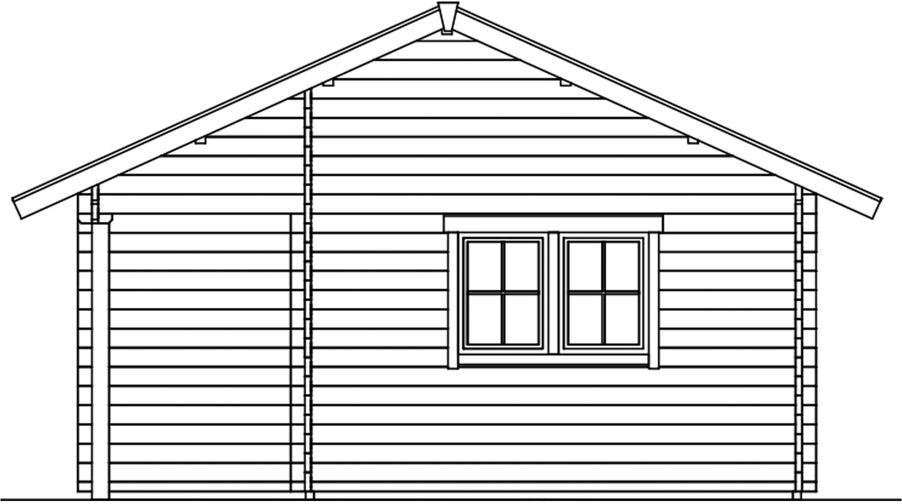 Skanholz Gartenhaus »St. Moritz«