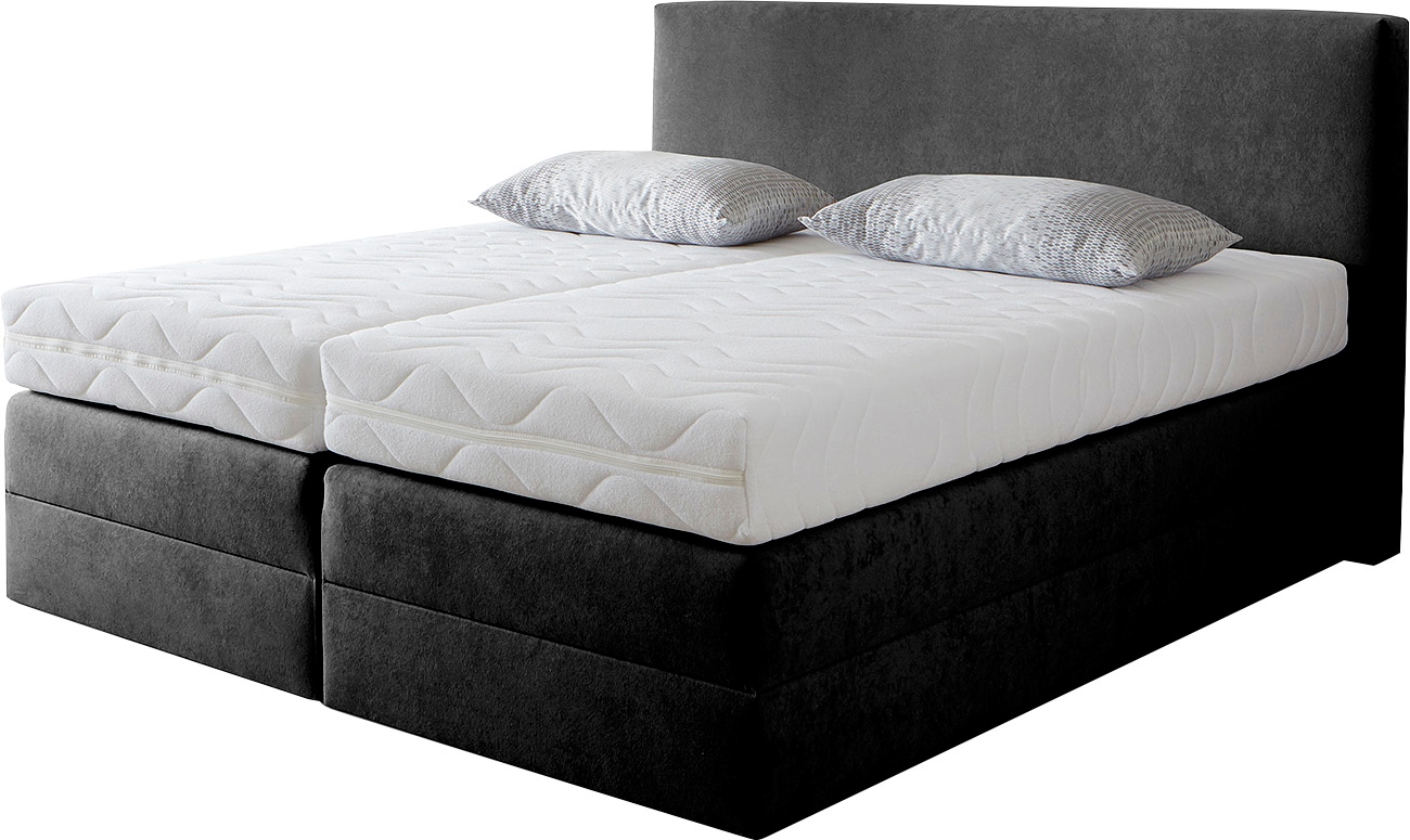 Westfalia Schlafkomfort Boxspringbett wahlweise mit Kaltschaum-Topper günstig online kaufen