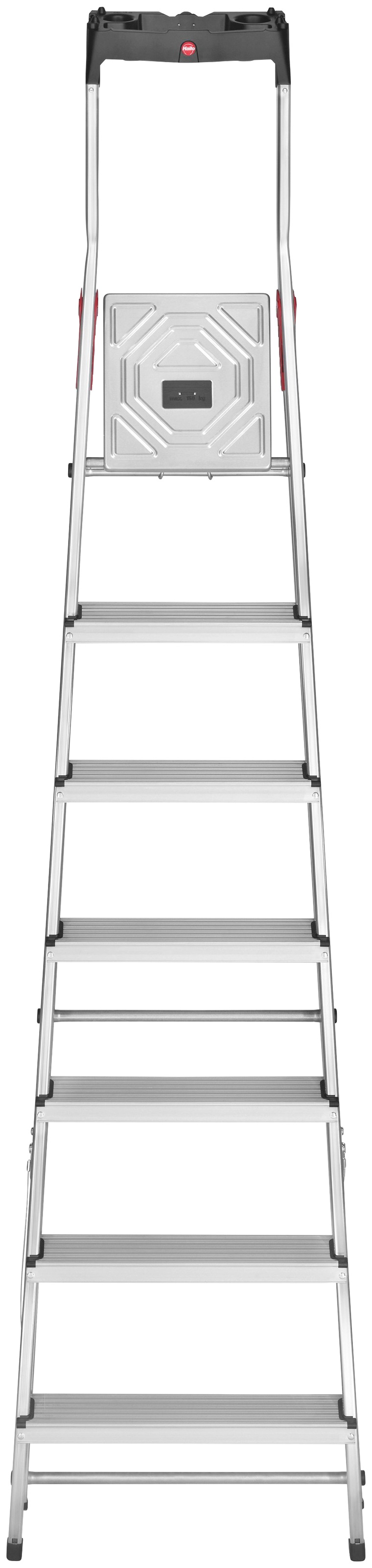 Hailo Stehleiter »L60 StandardLine«, Alu-Sicherheits-Stehleiter 7 Stufen