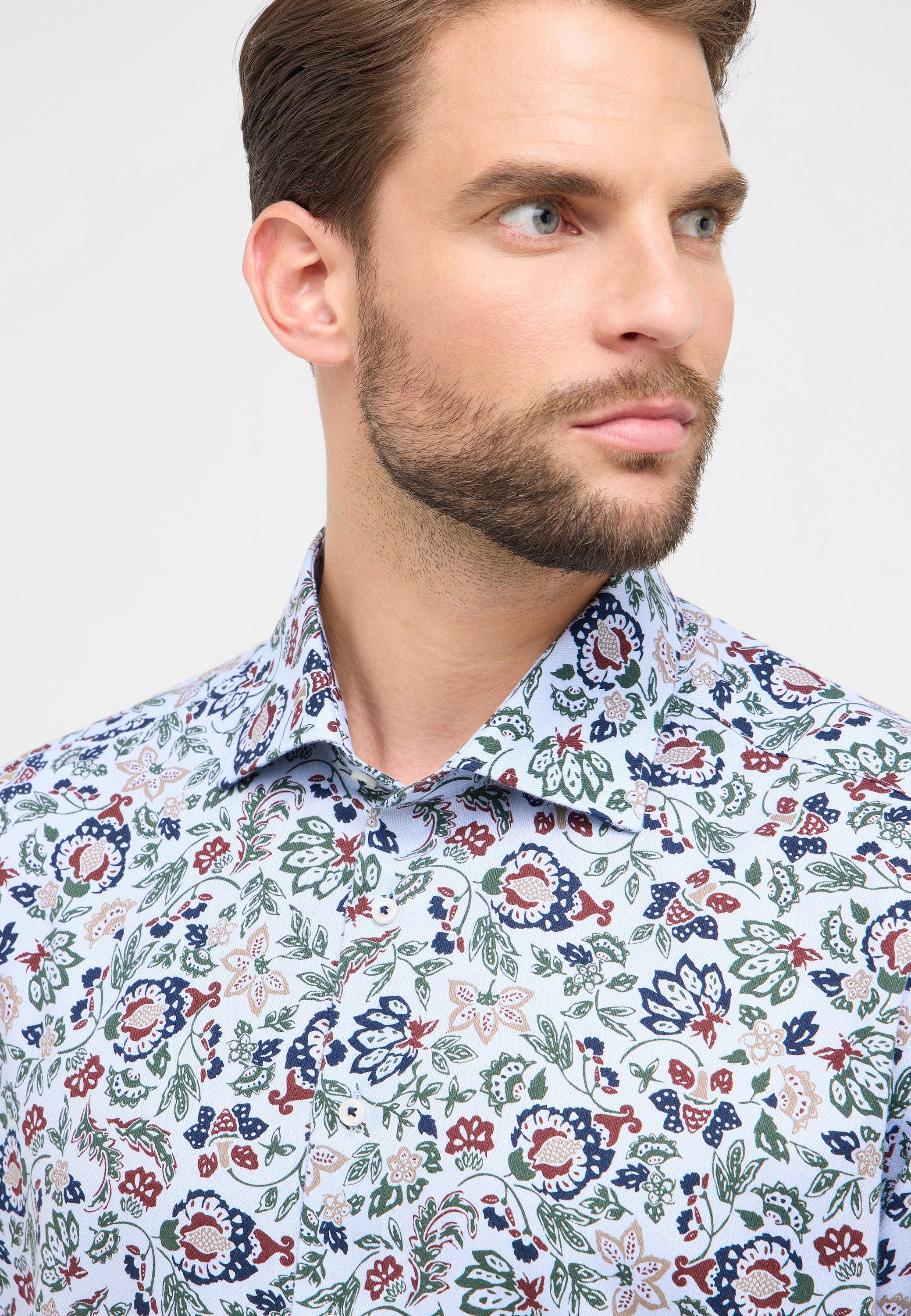 Eterna Langarmhemd »COMFORT FIT« EASY IRON (bügelleicht)