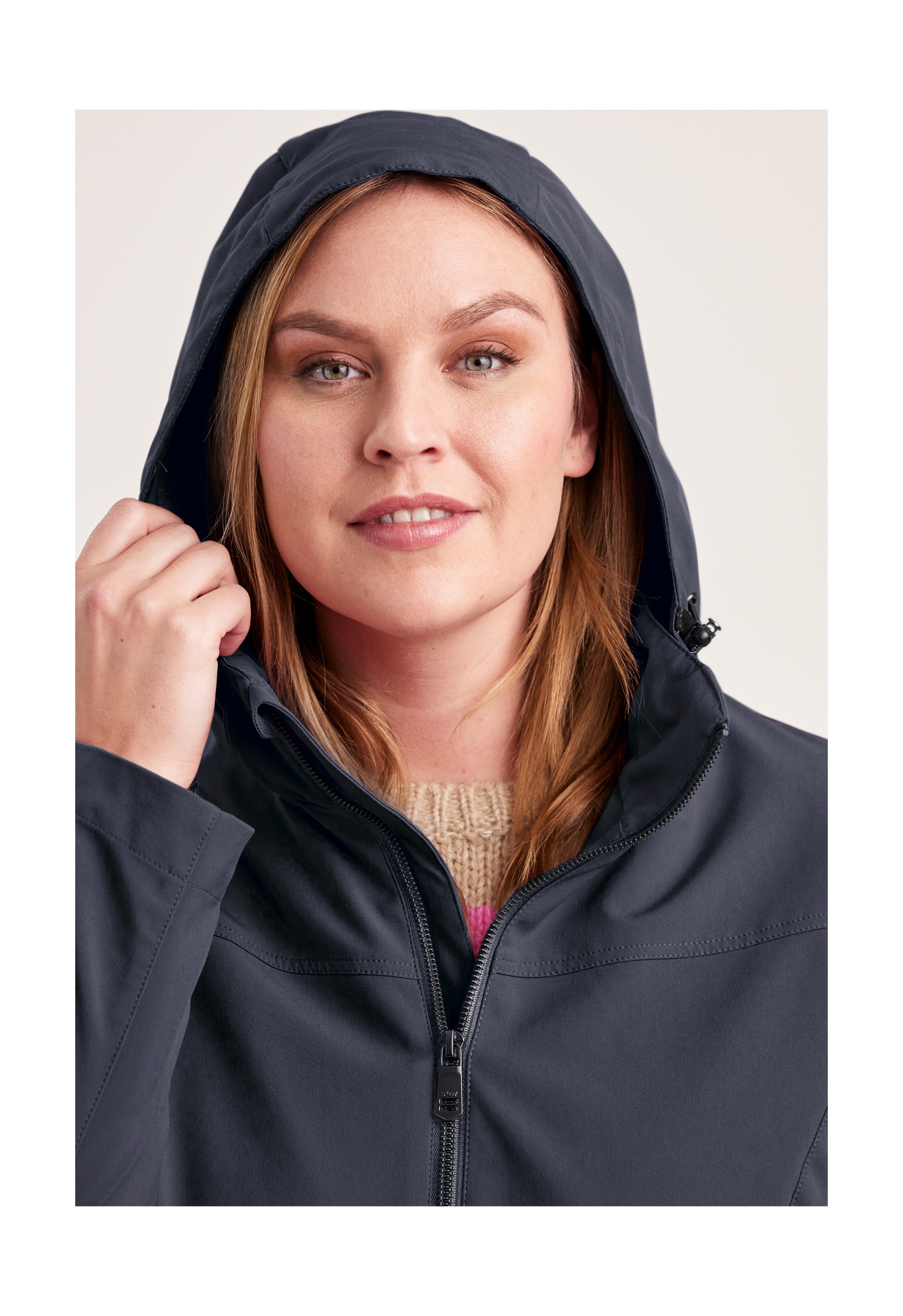 STOY Softshelljacke »STS 1 WMN SFTSHLL JCKT«, Damen Softshelljacke: wasserabweisend, winddicht, atmungsaktiv