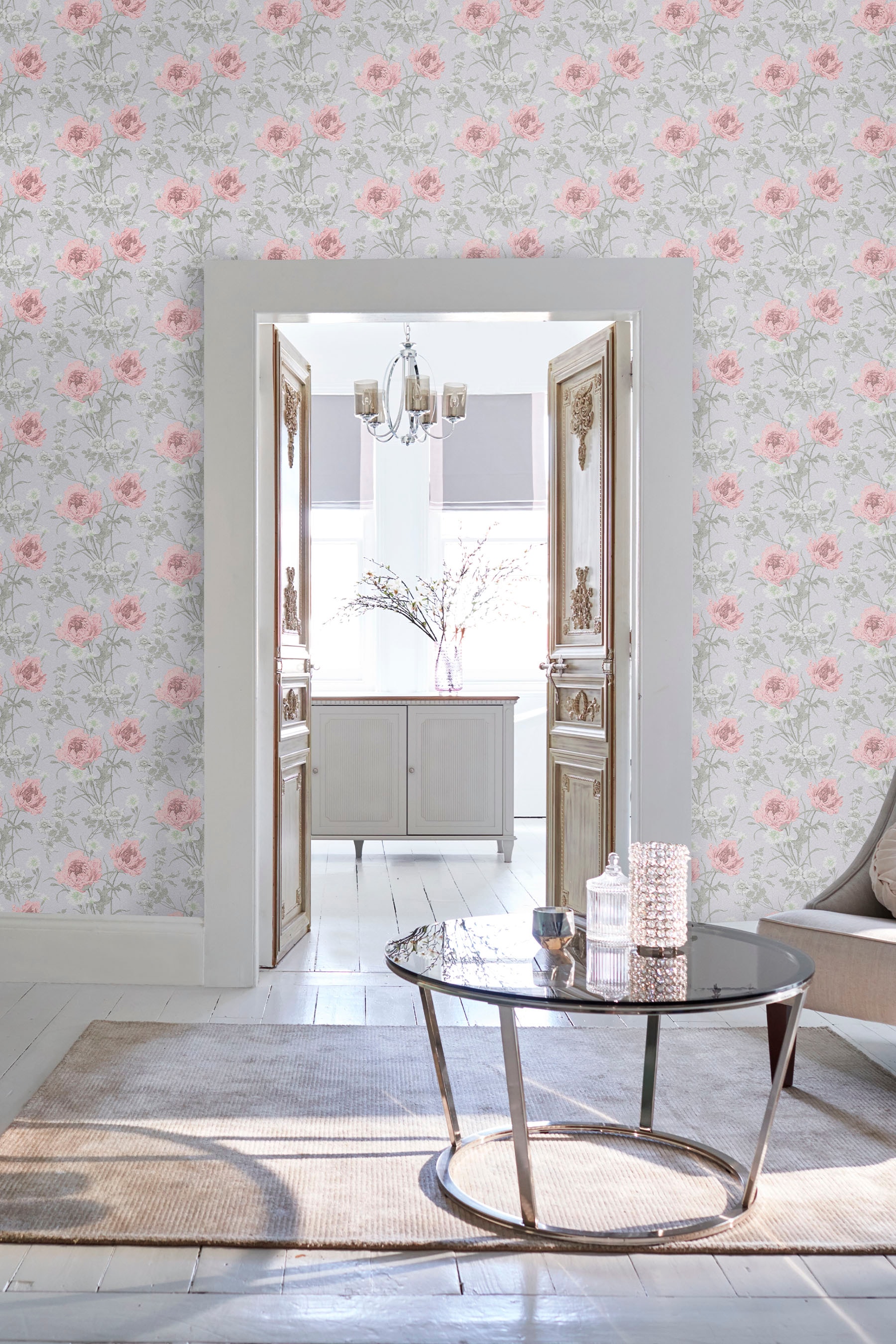 LAURA ASHLEY Vliestapete »Aurelie«, Motiv, Motiv