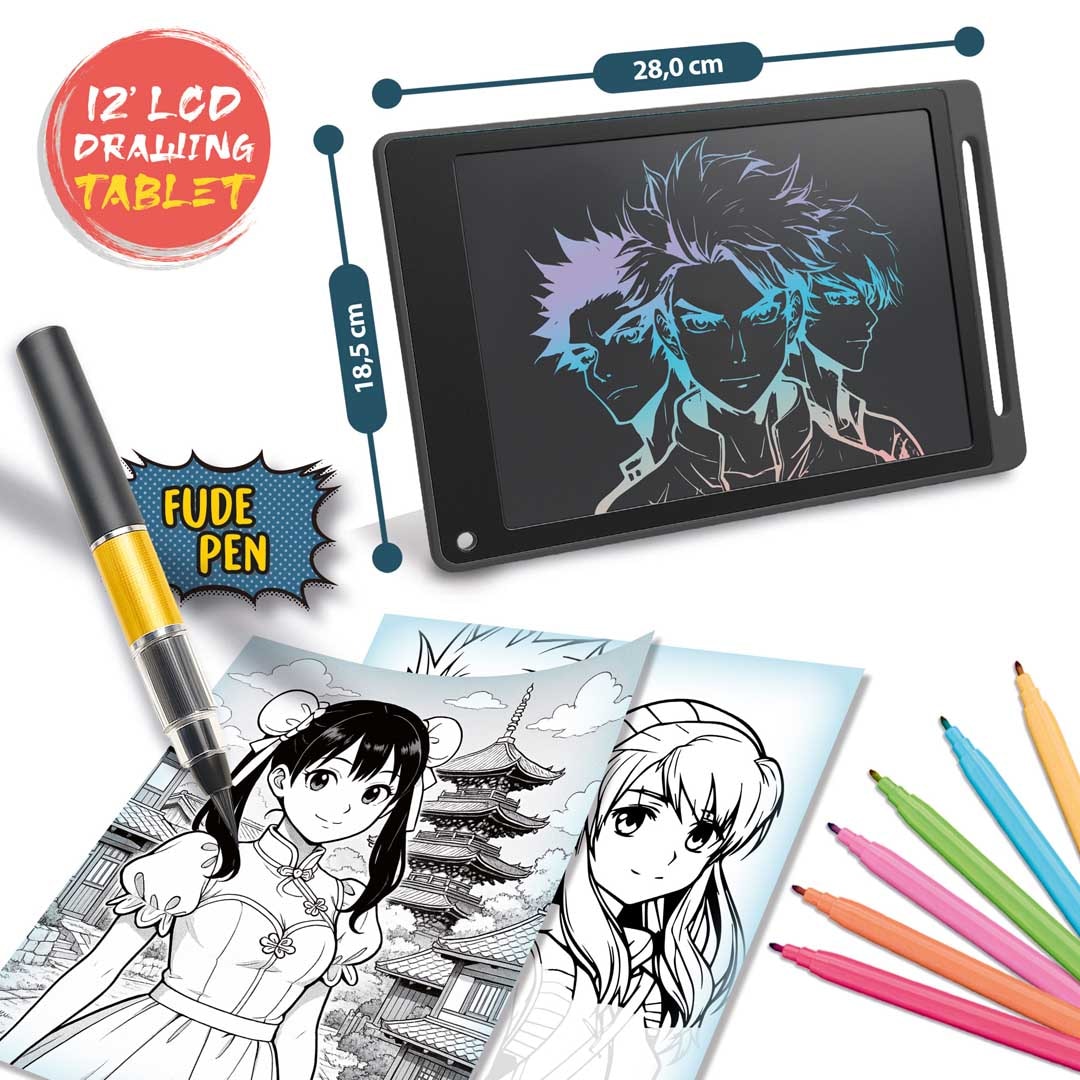 Lisciani Malvorlage »Kids Art - Manga Lab«