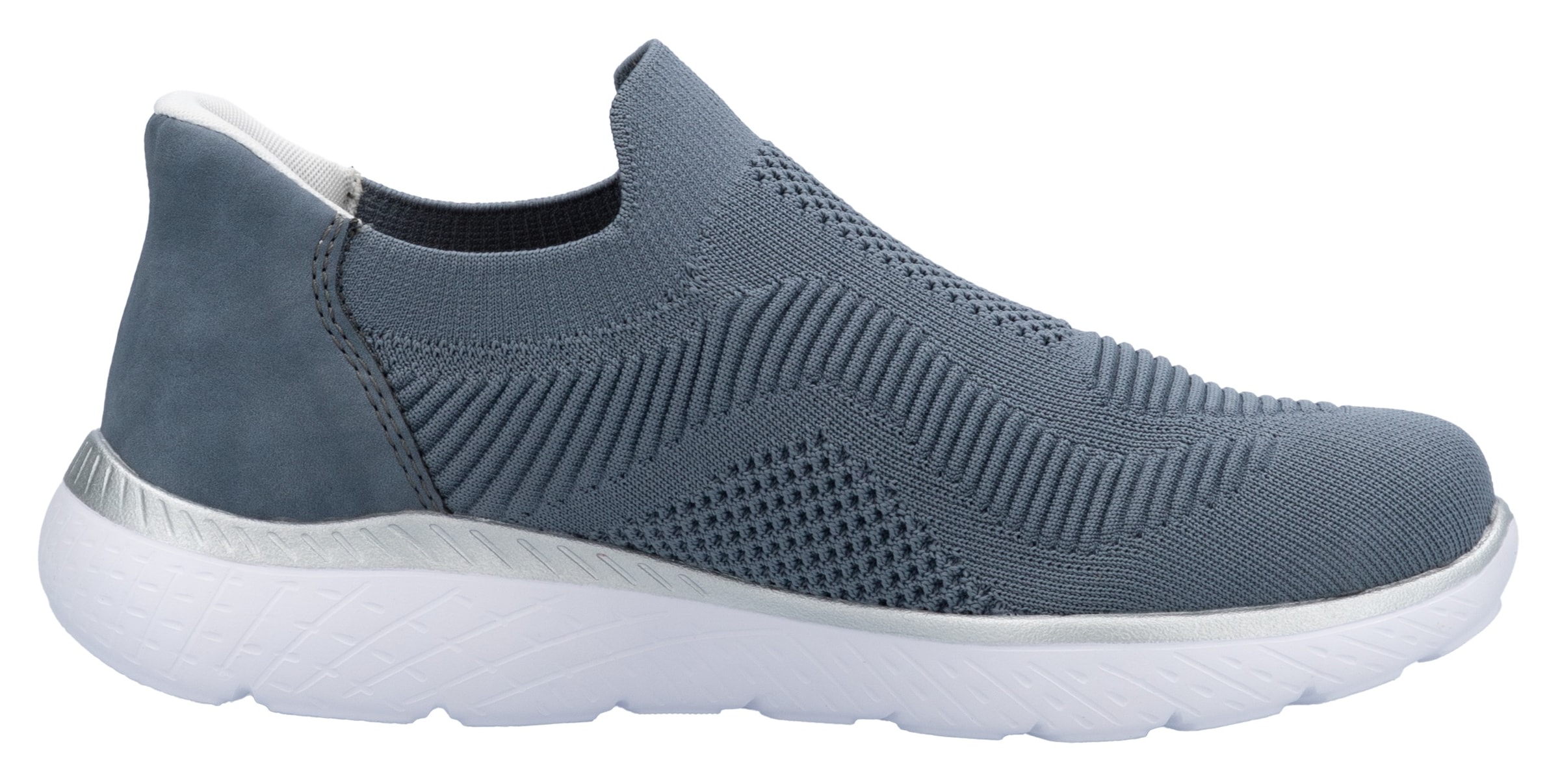 RIEKER Sport Slip-On Sneaker »Ready2GO«, Slipper, Halbschuh, Freizeitschuh mit MemoSoft-Innensohle