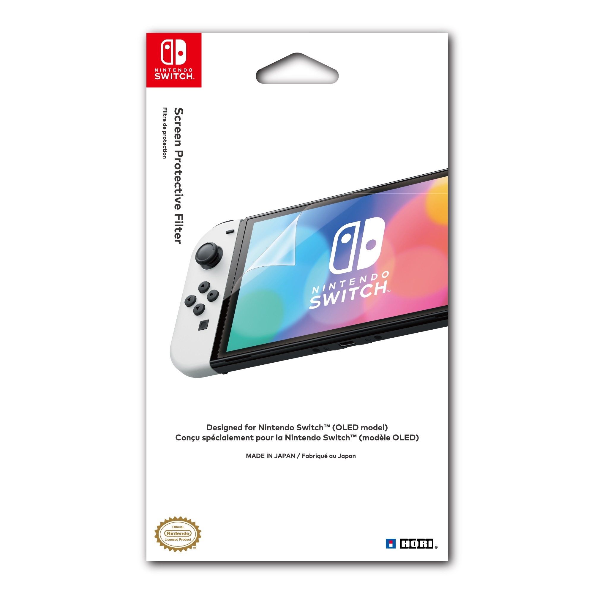 Bild von Hori Schutzfolie »Nintendo Switch OLED Bildschirmschutzfolie«