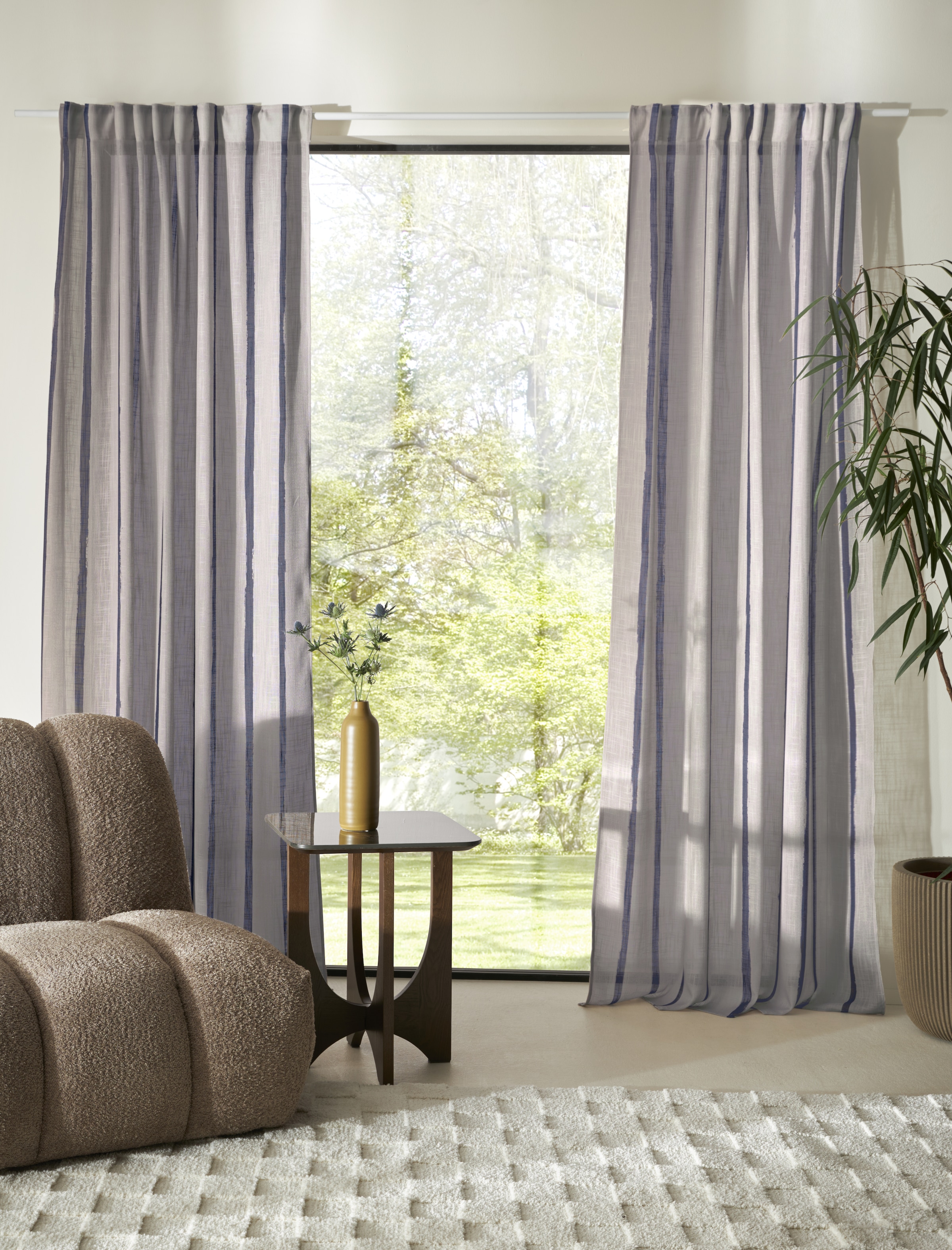 LeGer Home by Lena Gercke Gardine »Zayla« Multifunktionsband 1 Stk. tlg. Leinenoptik, Vielseitiges Multifunktionsband, Verschiedene Längen