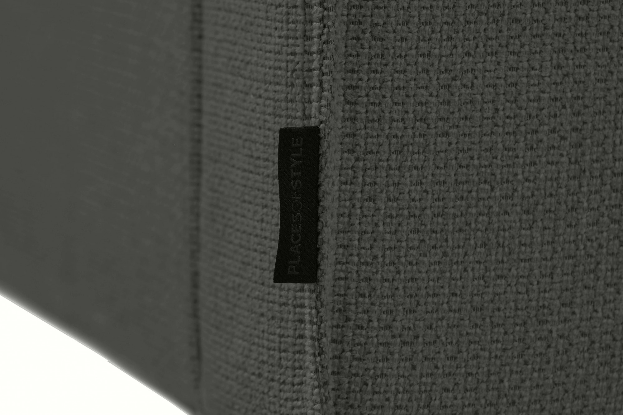 Places of Style Loveseat »Pinto 105 cm, Cord, Chenille, Lederoptik«, mit Keder, Metallfüßen und auch in Cord Bezug erhältlich