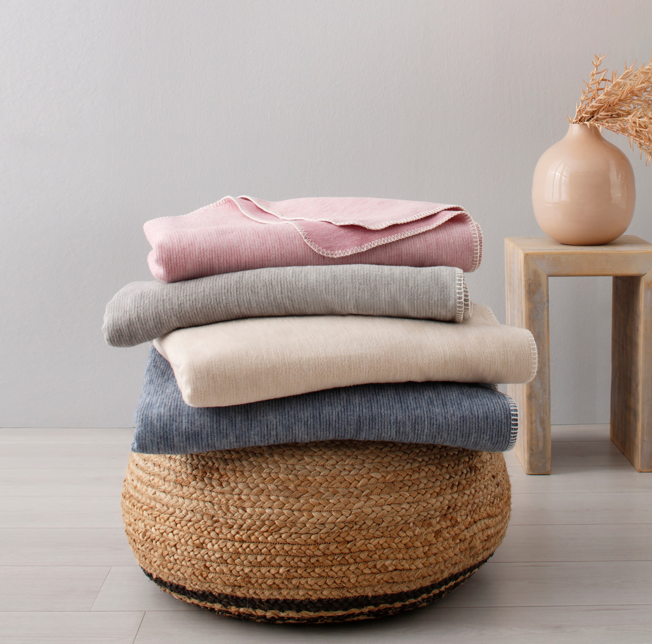 Raten products auf »Jannis«, aus Bio-Baumwolle zertifiziert Wohndecke nachhaltig bestellen GOTS OTTO -