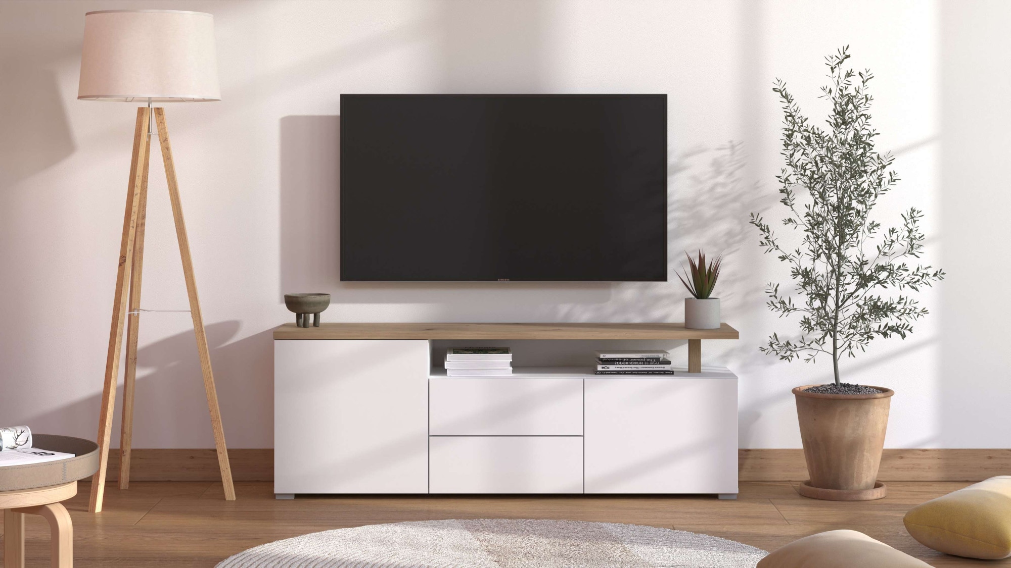 INOSIGN TV-Board »Aterno TV-Bank, TV-Schrank« Breite 102,5 cm, mit Push-to- günstig online kaufen