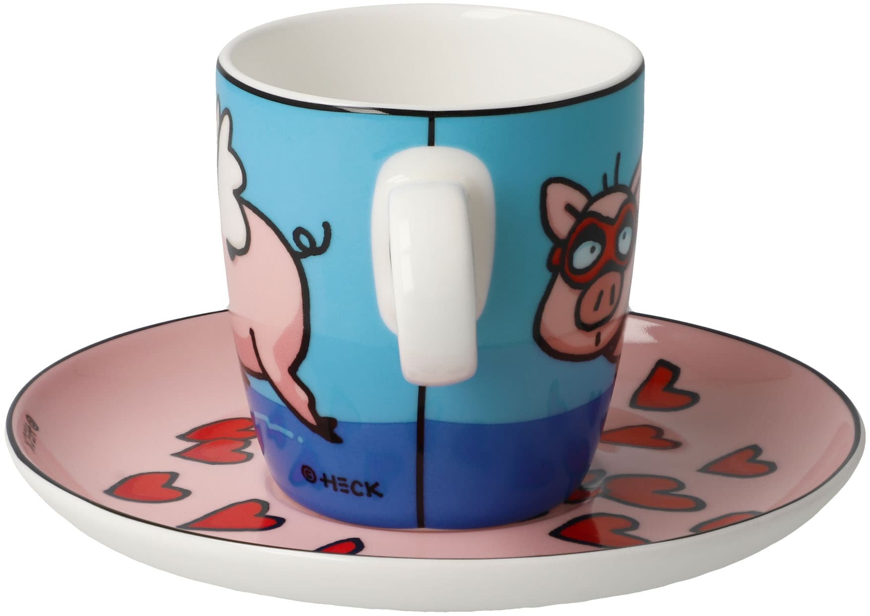 Goebel Tasse »Espressotasse Ed Eck- When Pigs Fly«