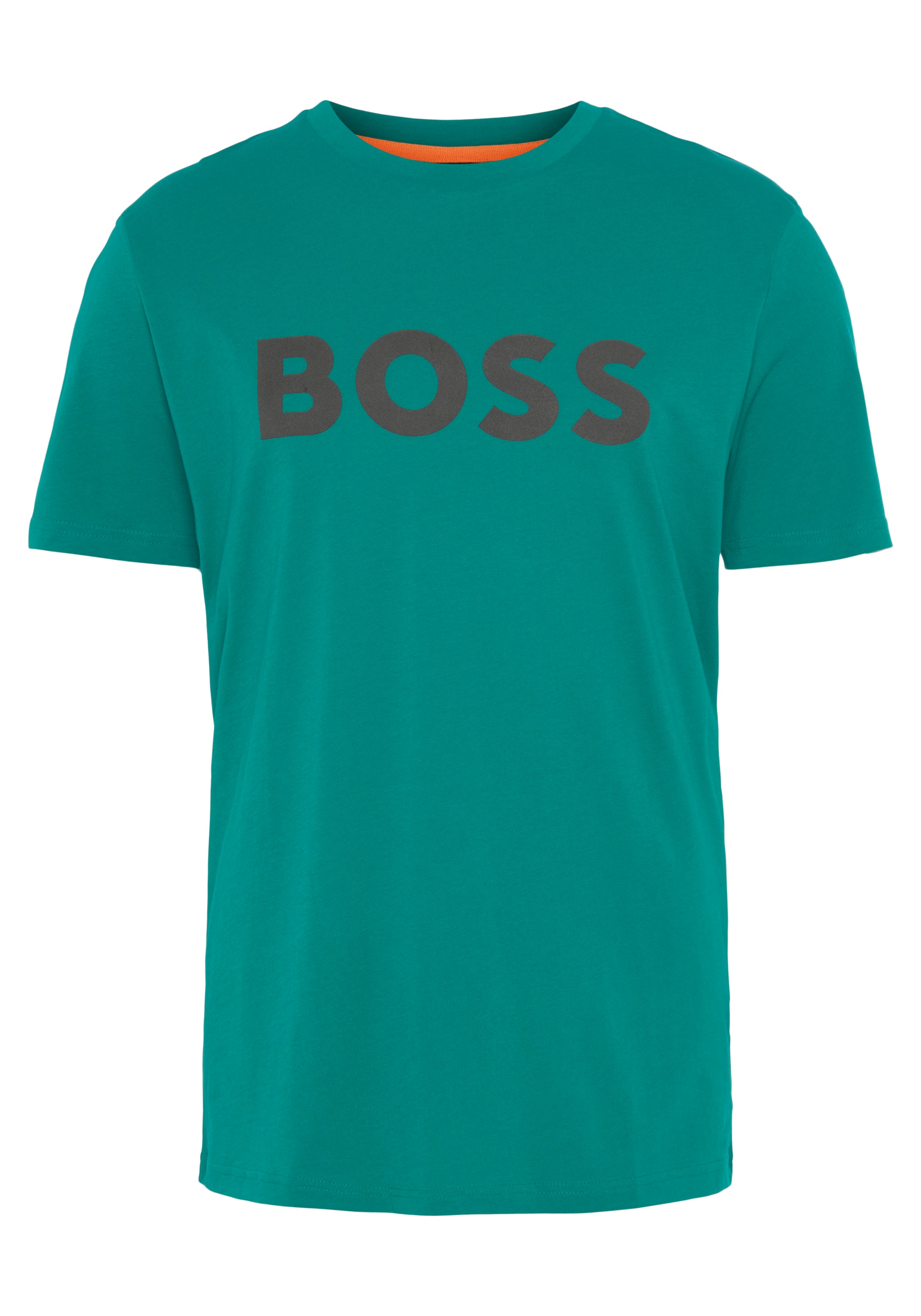 mit Brust auf Druck 10246016 der 1 kaufen BOSS ORANGE T-Shirt großem BOSS 01«, »Thinking