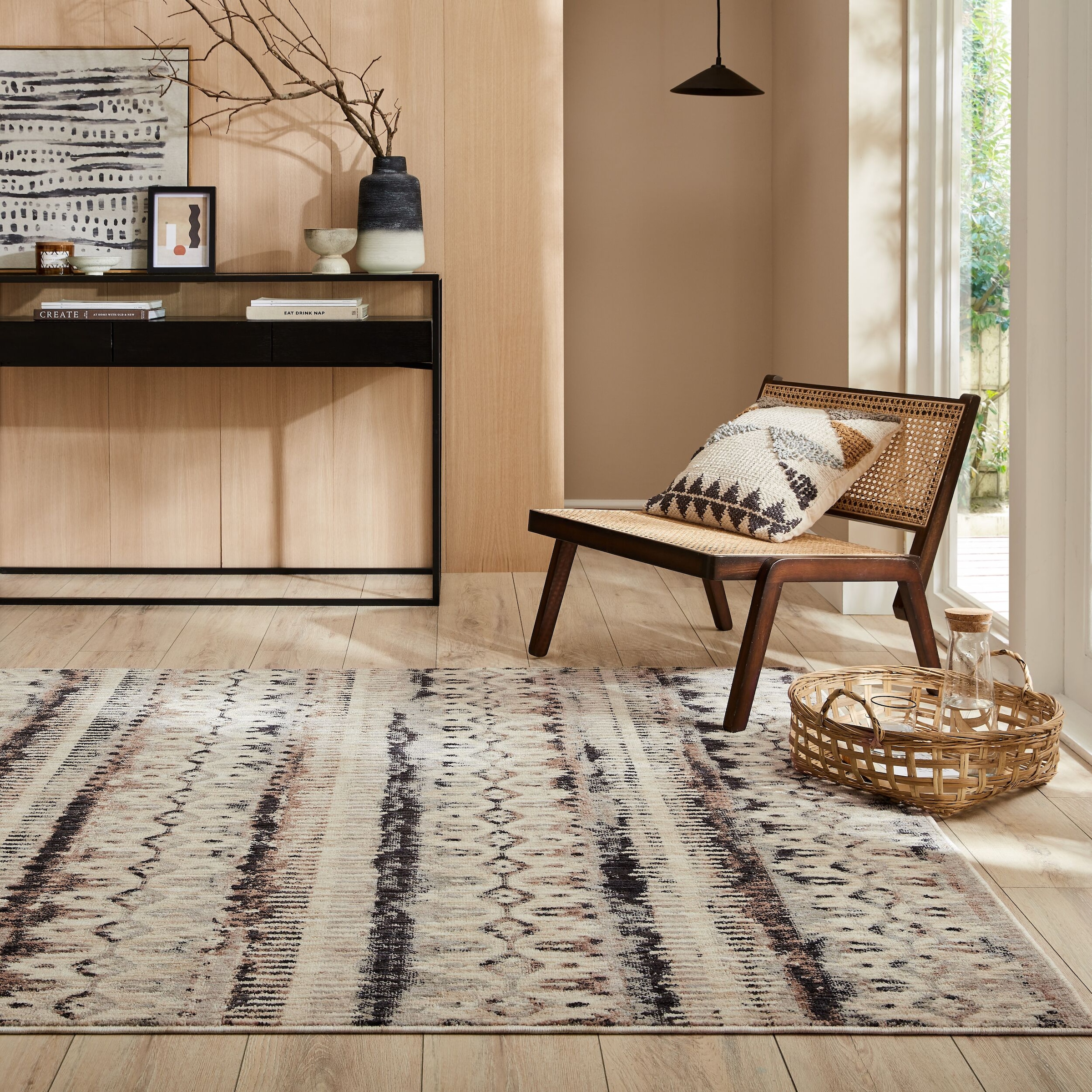 FLAIR RUGS Teppich »Marly Global«, rechteckig, 5 mm Höhe, Recyceltes Teppic günstig online kaufen