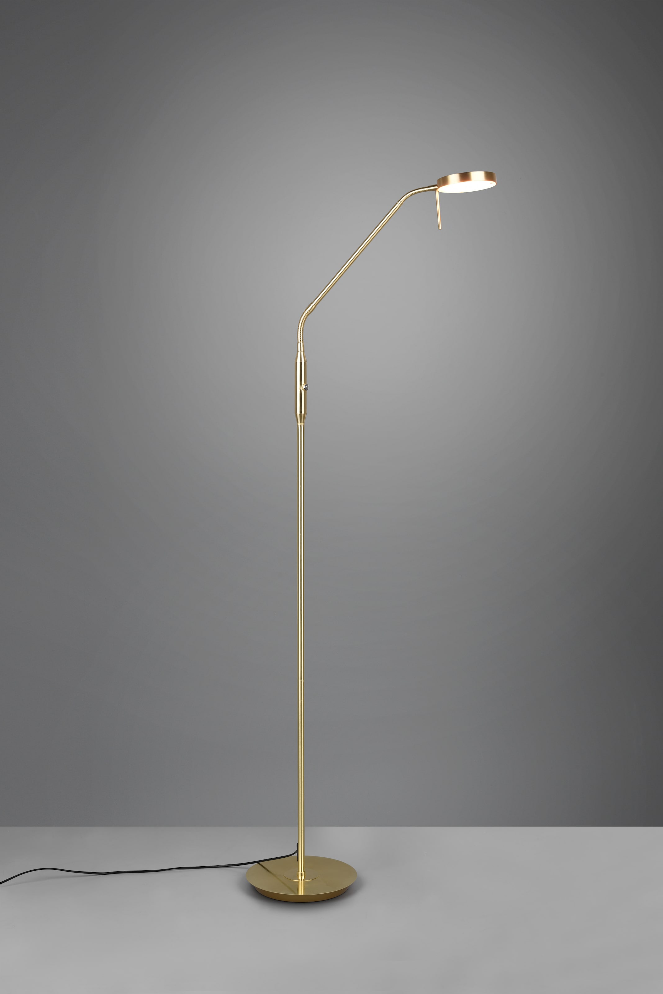 TRIO Leuchten LED Stehlampe »MONZA, Stehleuchte mit Sensordimmer Lichtfarbe einstellbar 2300-4000K«, 1 flammig, Leuchtmittel LED-Board | LED fest integriert, Leuchtenkopf flexibel verstellbar Memoryfunktion Höhe 145-160 cm