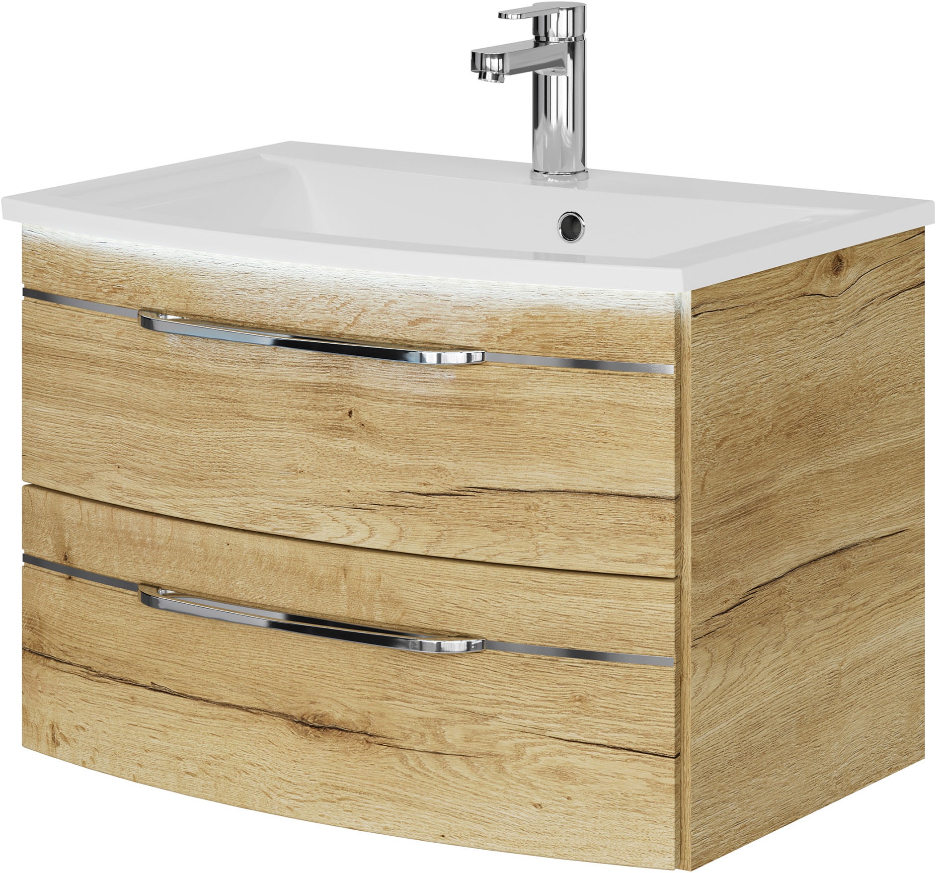 Saphir Waschtisch »Serie 7045 Mineralmarmor-Waschtisch und Unterschrank, 71 günstig online kaufen