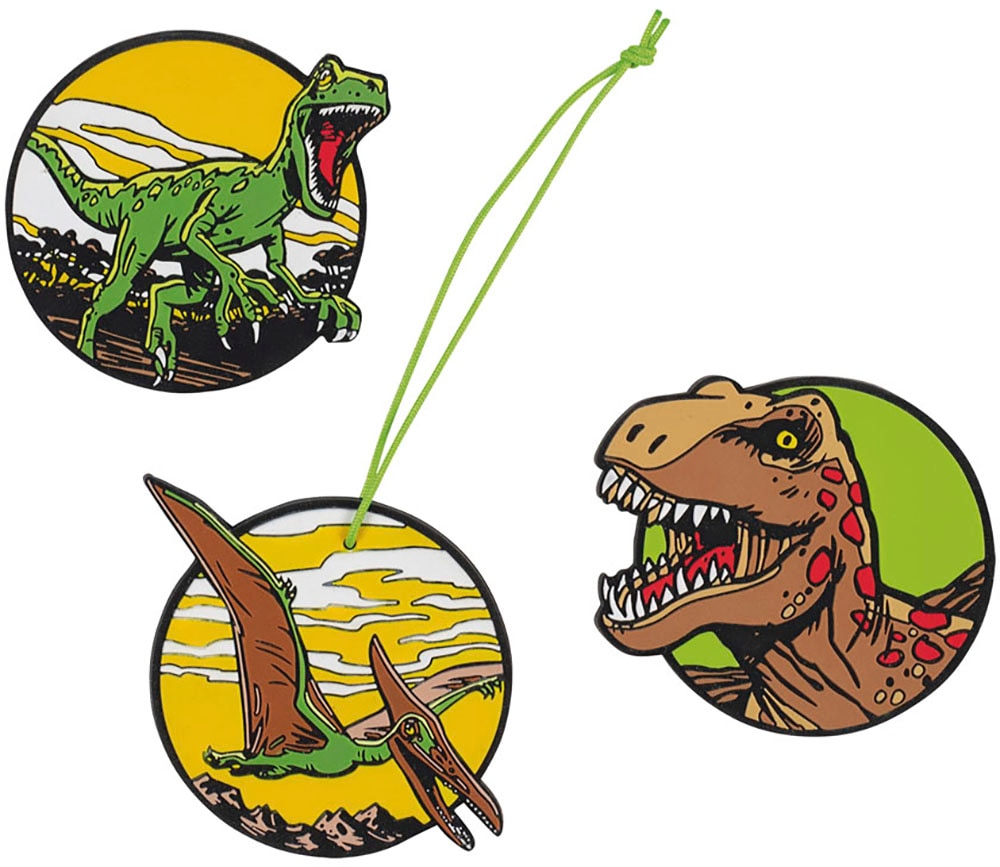 Scout Schulranzen »Neo, Dino Rex«, Retroreflektierende Flächen, 2 Funny Snaps Move; enthält recyceltes Material