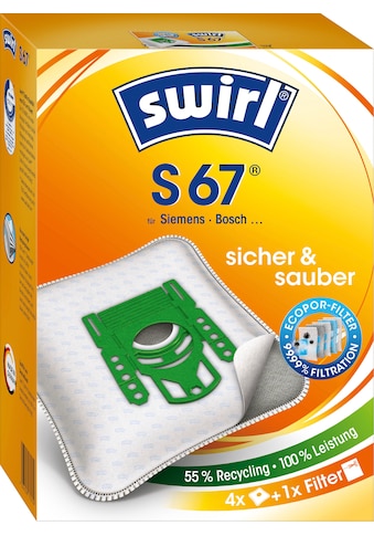 Swirl Staubsaugerbeutel »Swirl® S 67 Staubsaugerbeutel für Siemens und Bosch«,... kaufen