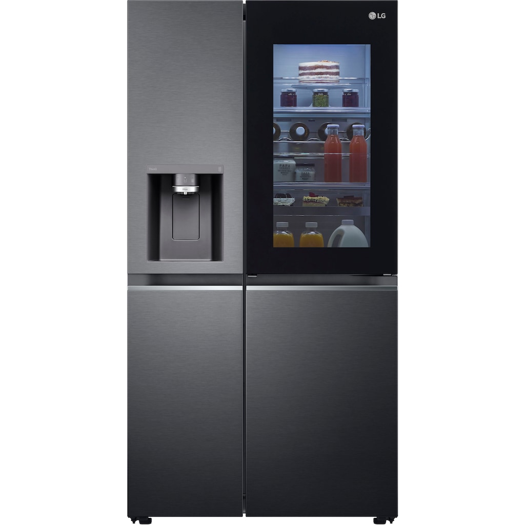 LG Side-by-Side, GSXV91MCAF, 179 cm hoch, 91,3 cm breit, InstaView™