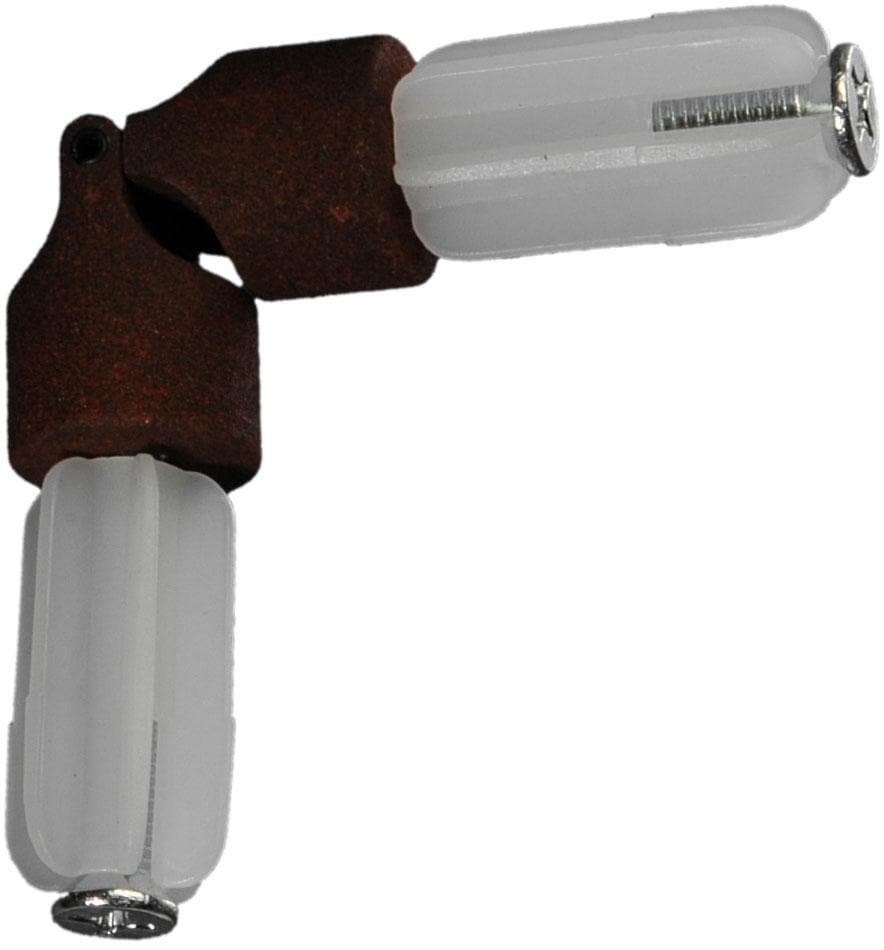 Liedeco Gelenkverbinder 1 Stk. tlg. für Gardinenrohre Ø 20 mm