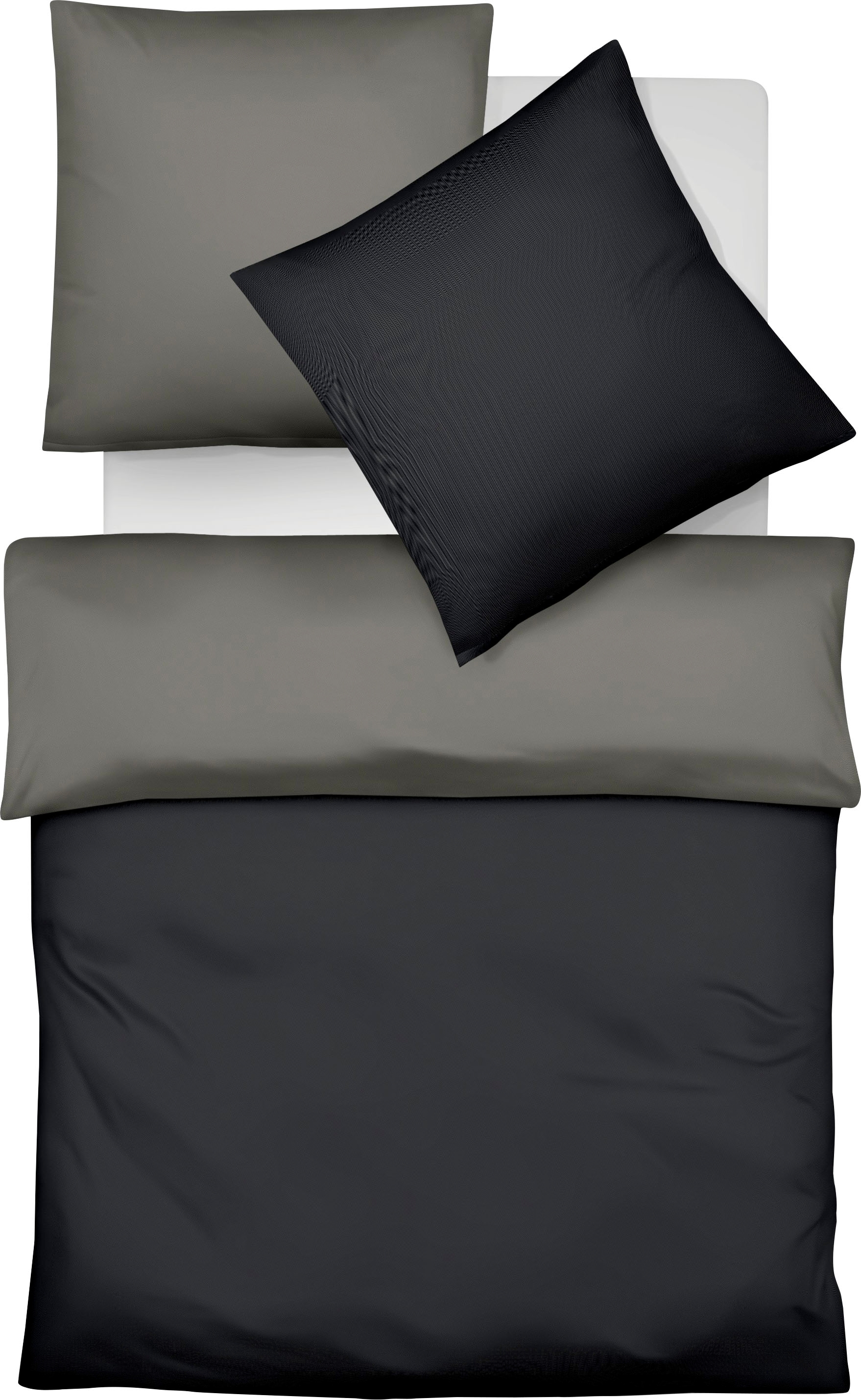 fleuresse Wendebettwäsche »Lech W 4158« 3 Stk. tlg. Edelflanell, Baumwolle, günstig online kaufen