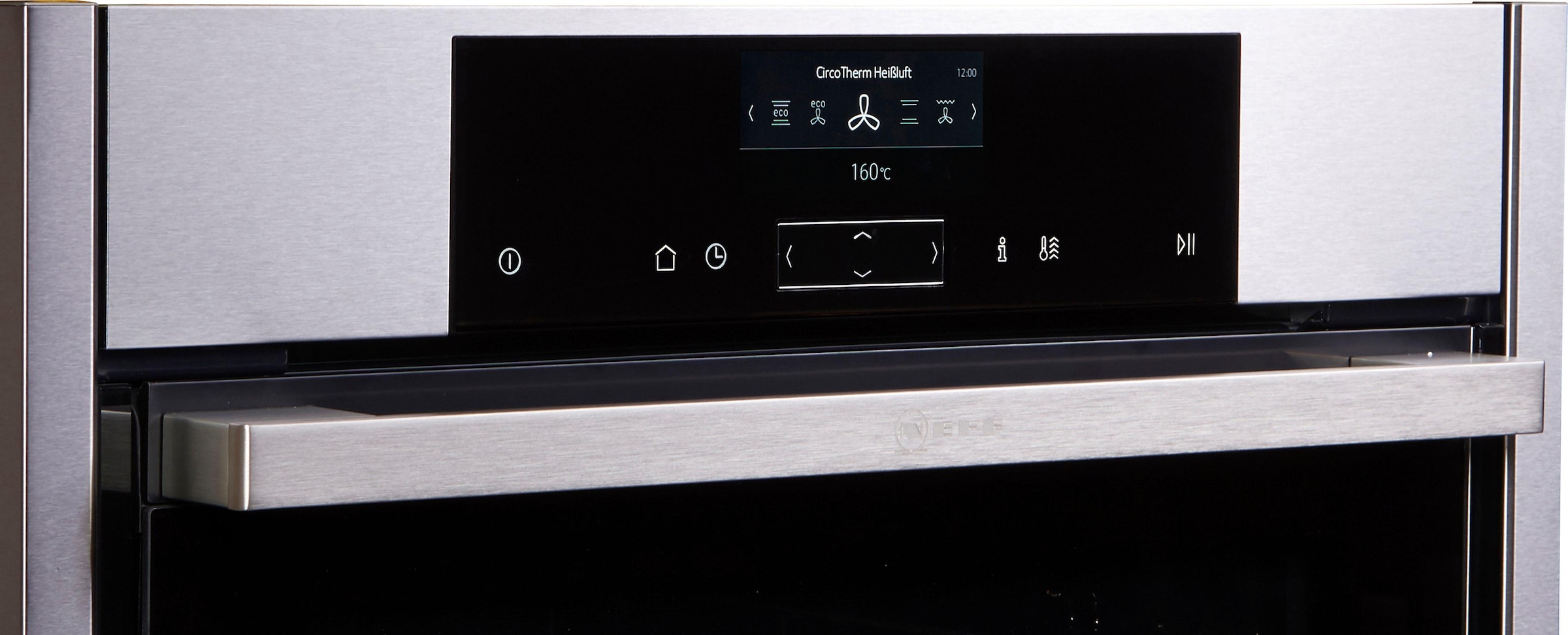 6. Bild von NEFF Einbaubackofen »B45CS24N0«, N 90, B45CS24N0, mit 1-fach-Teleskopauszug, easyClean, Slide&Hide®