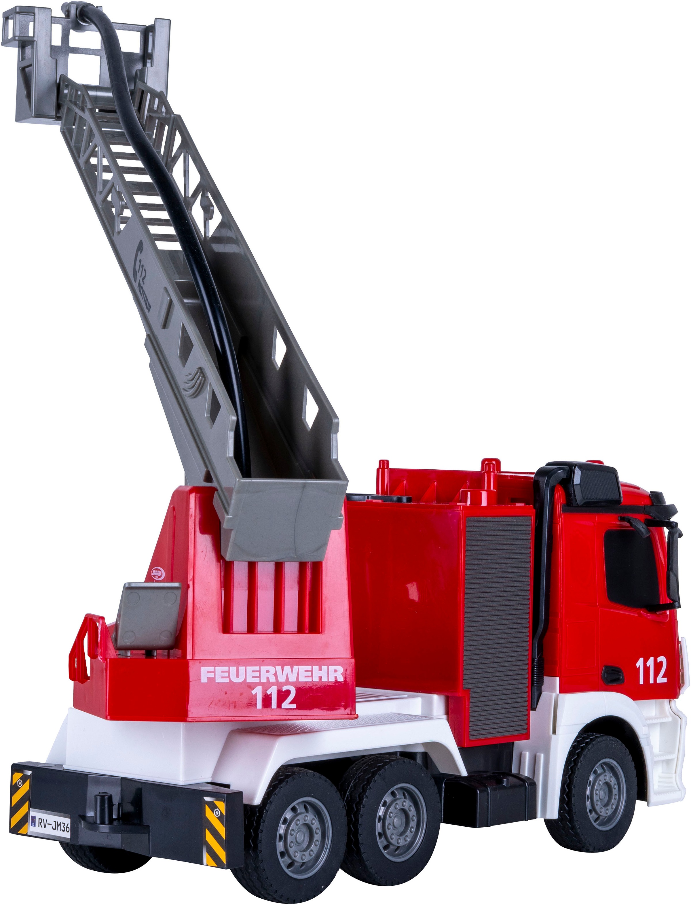 Jamara RC-LKW »Feuerwehr Drehleiter Mercedes -Benz Antos 2,4GHz«, mit Spritzfunktion; LED-Licht; Maßstab 1:26