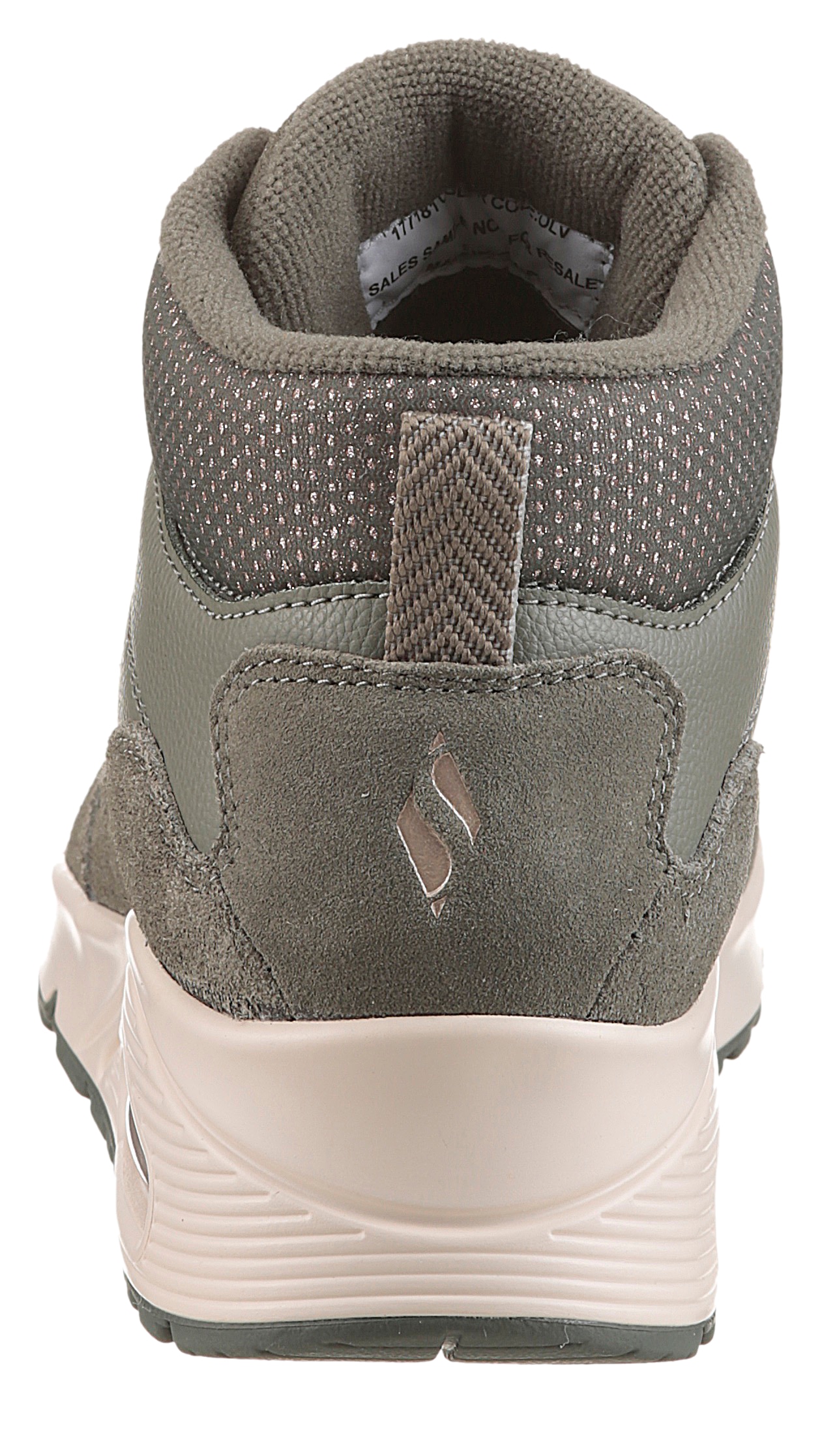 Skechers Keilsneaker »UNO-STACRE SHINE«, High Top Sneaker, Schnürboots mit Luftkammern Sohle