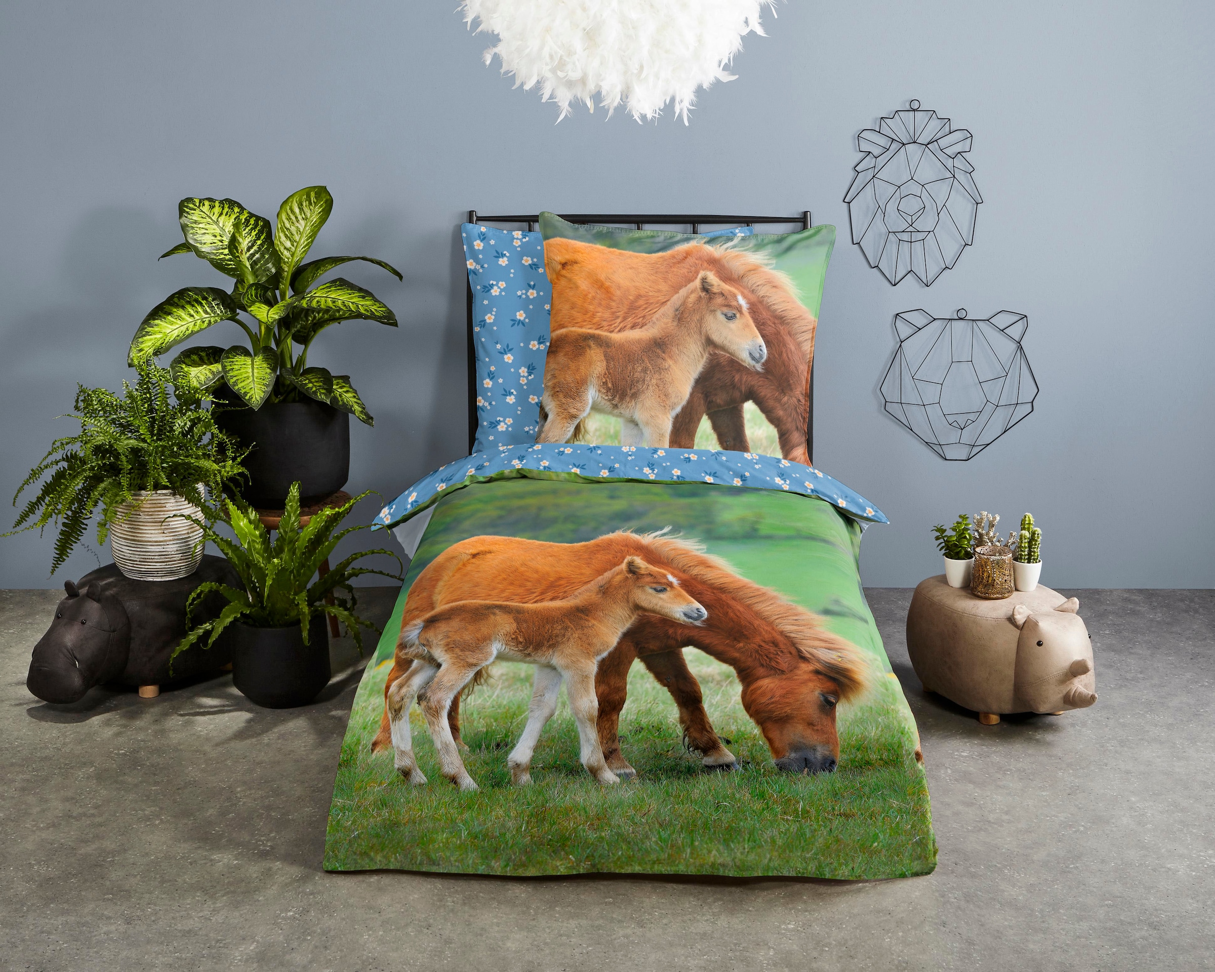 good morning Kinderbettwäsche »Regine« 2 Stk. tlg. Baumwolle, 135x200, Reiß günstig online kaufen