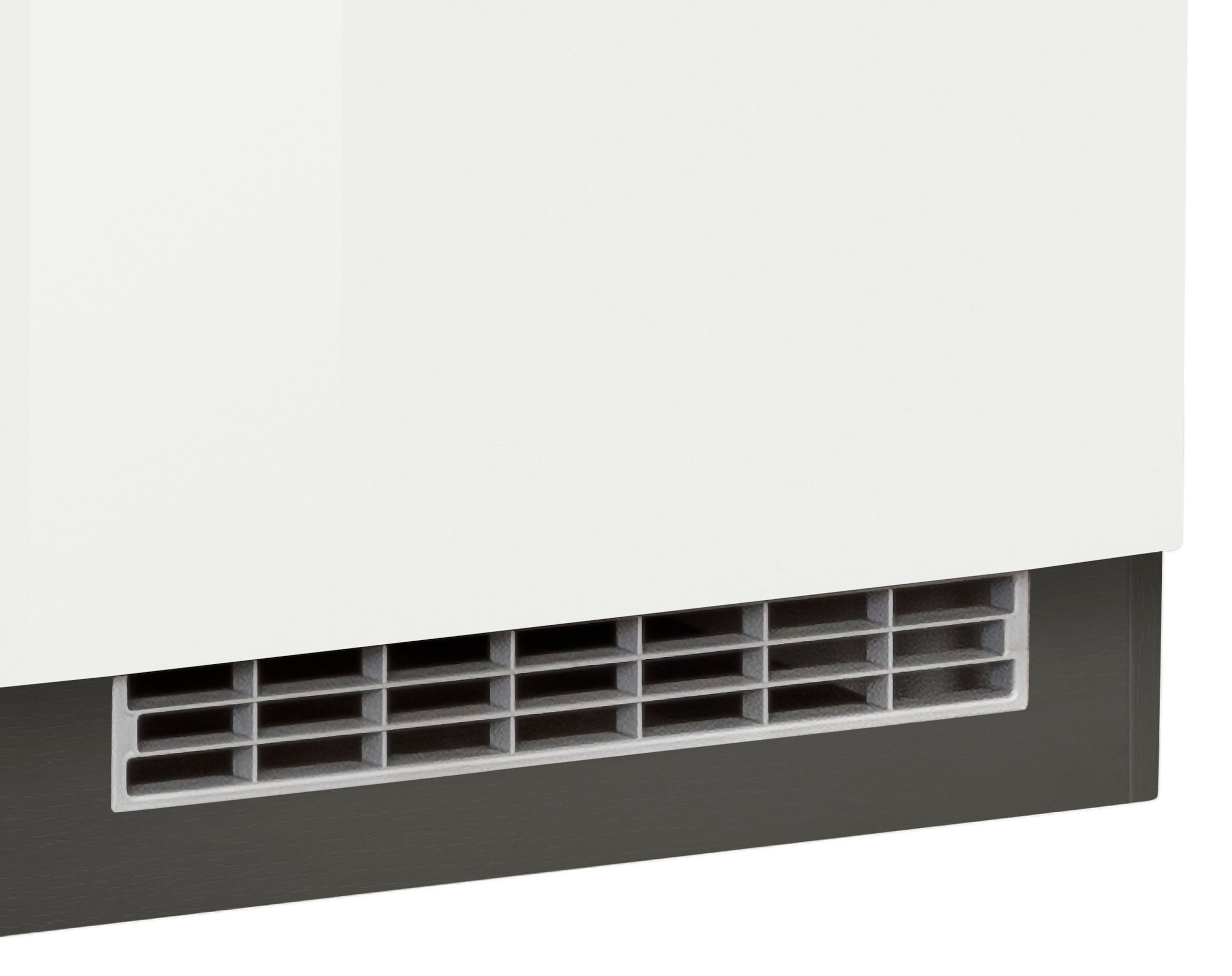 KOCHSTATION Küchenzeile »KS-Brindisi«, Breite 270 cm, wahlweise mit E-Geräten, mit MDF-Fronten und Regal