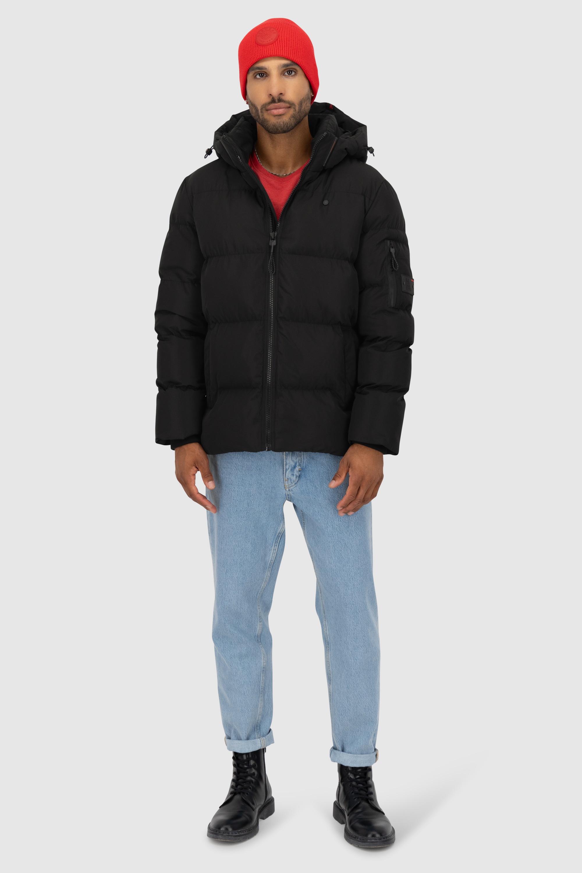 Alife & Kickin Winterjacke »Herren JamesAK A«, mit Kapuze