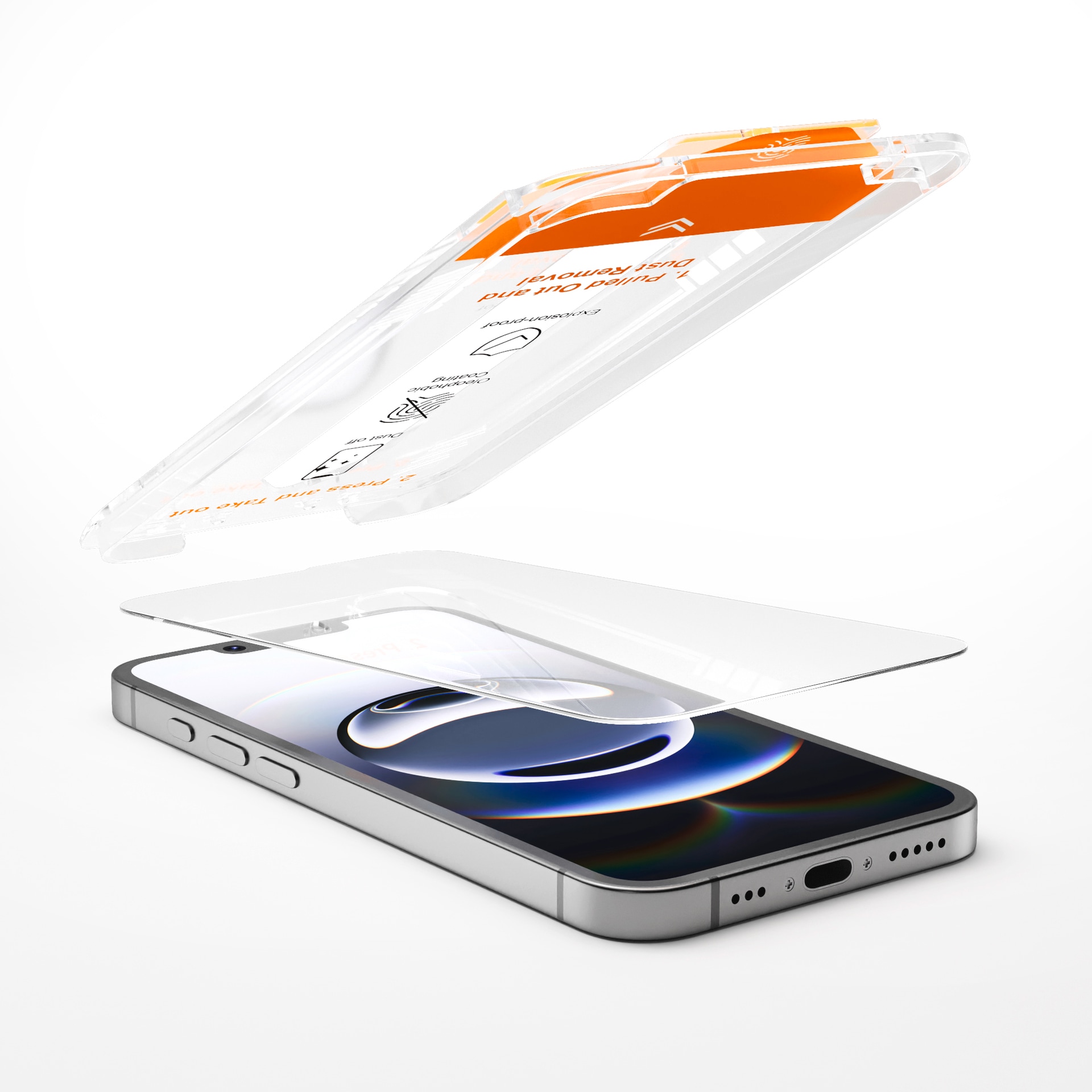 4smarts Displayschutzglas »Second Glass«, für Apple iPhone 16e, Displayschutzfolie, Schutzfolie, Bildschirmschutz, kratz- & stoßfest