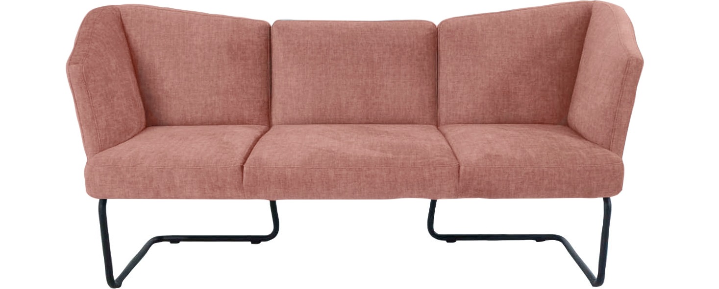 K+W Komfort & Wohnen Polsterbank "Mikkado Tube" in abgerundeter Form, Rundr günstig online kaufen