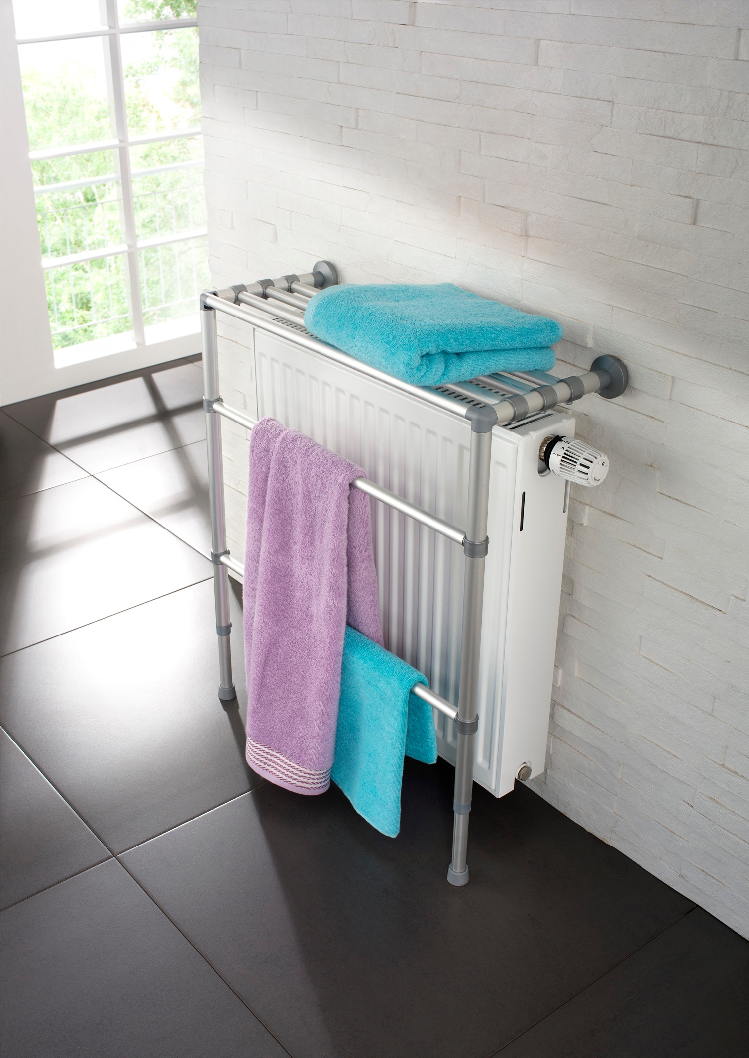 Ruco Standregal Aluminium, Trockner und Regal in Einem günstig online kaufen