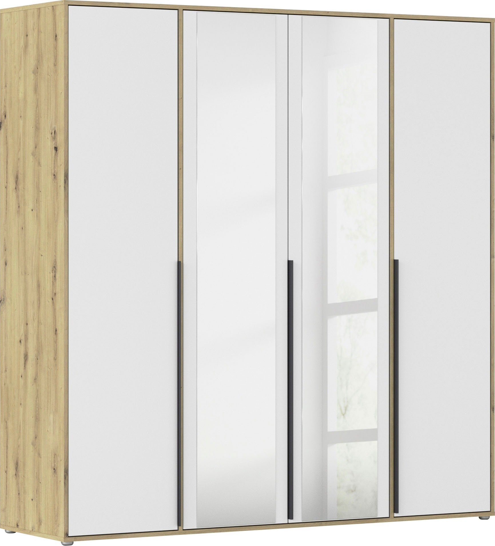 rauch Drehtürenschrank »Kleiderschrank Schrank Garderobe Wäscheschrank NAGA günstig online kaufen