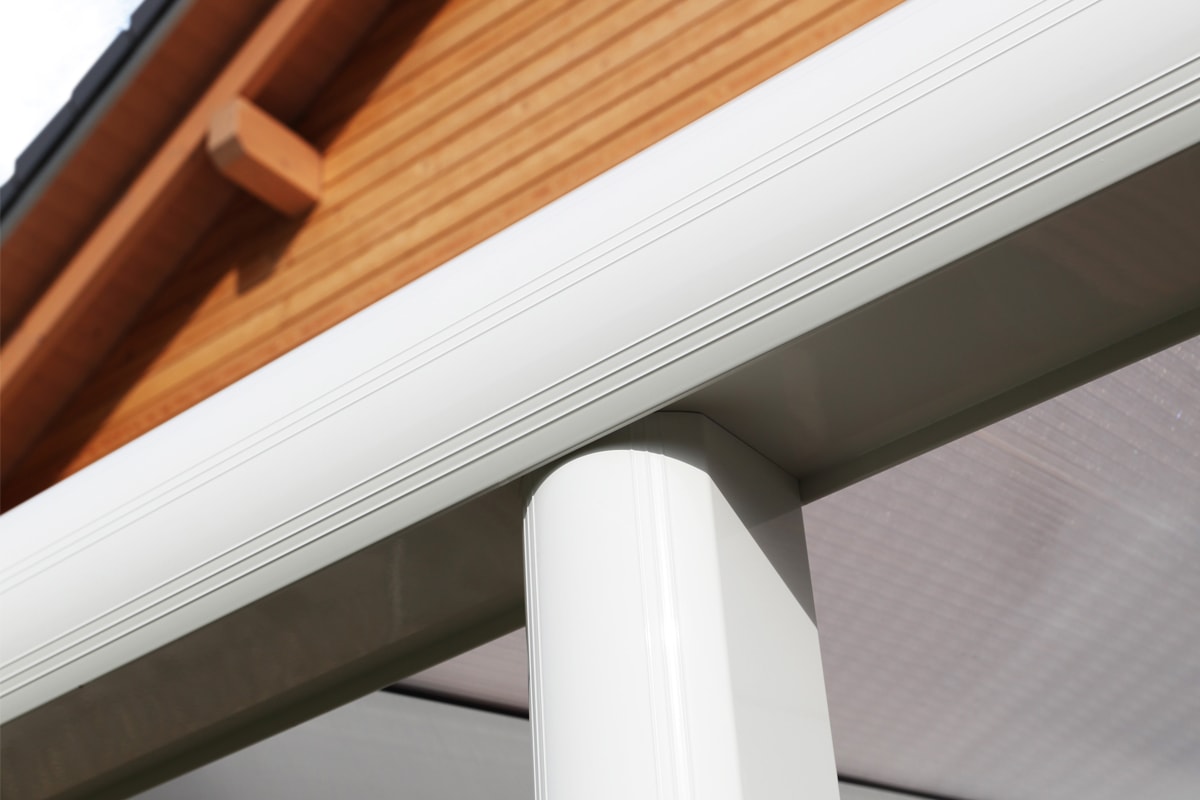 Skanholz Terrassendach »Garda« Aluminium