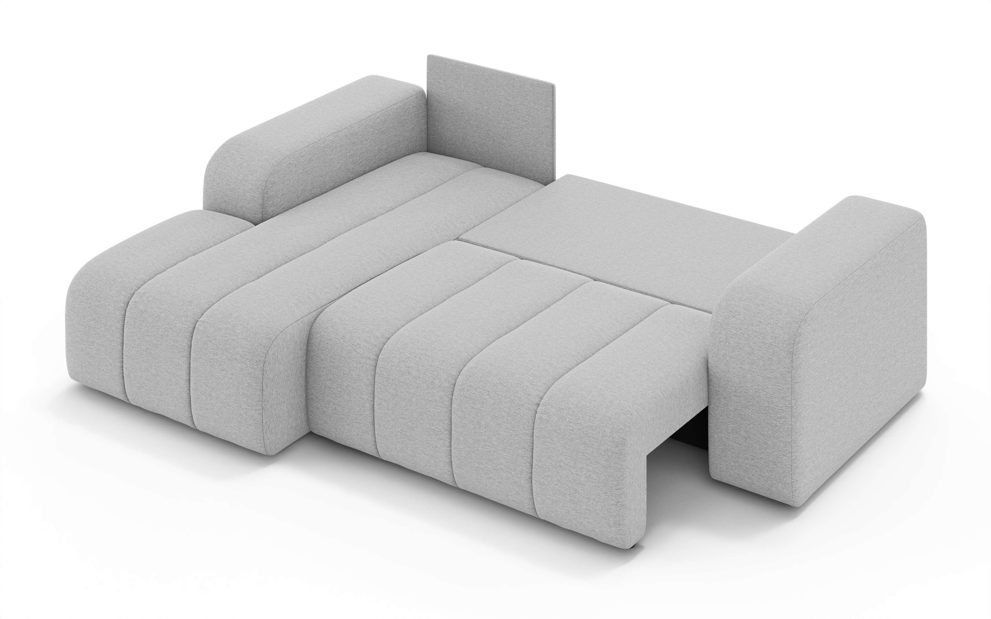 INOSIGN Ecksofa »CASSY L-Form, Schlafsofa mit Bettkasten, Maße B/T/H: 245/165/88 cm«, mit 2 Rückenkissen, Recamiere rechts oder links bestellbar