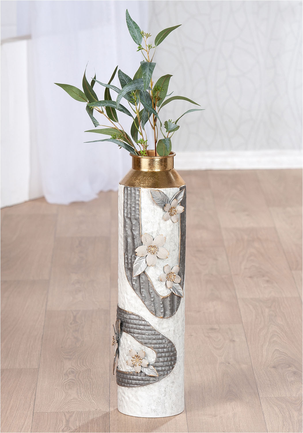 GILDE Bodenvase »Bodenvase  Cherry blossom«