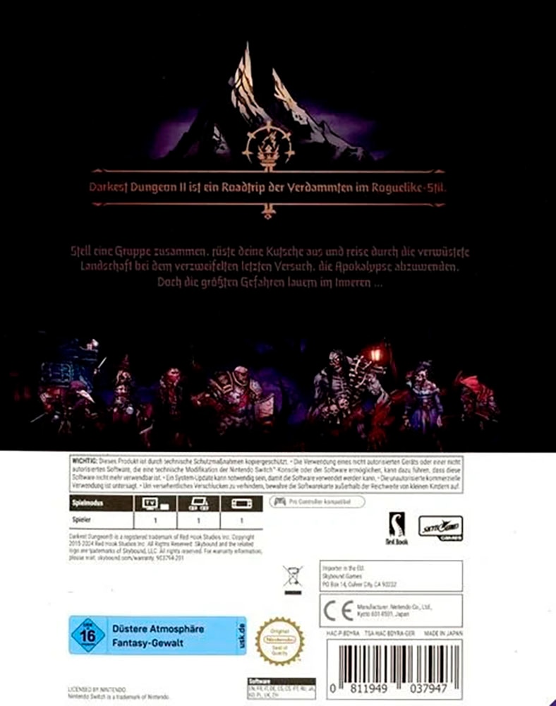 NBG Spielesoftware »Darkest Dungeon 2 - [Nintendo Switch]« Nintendo Switch