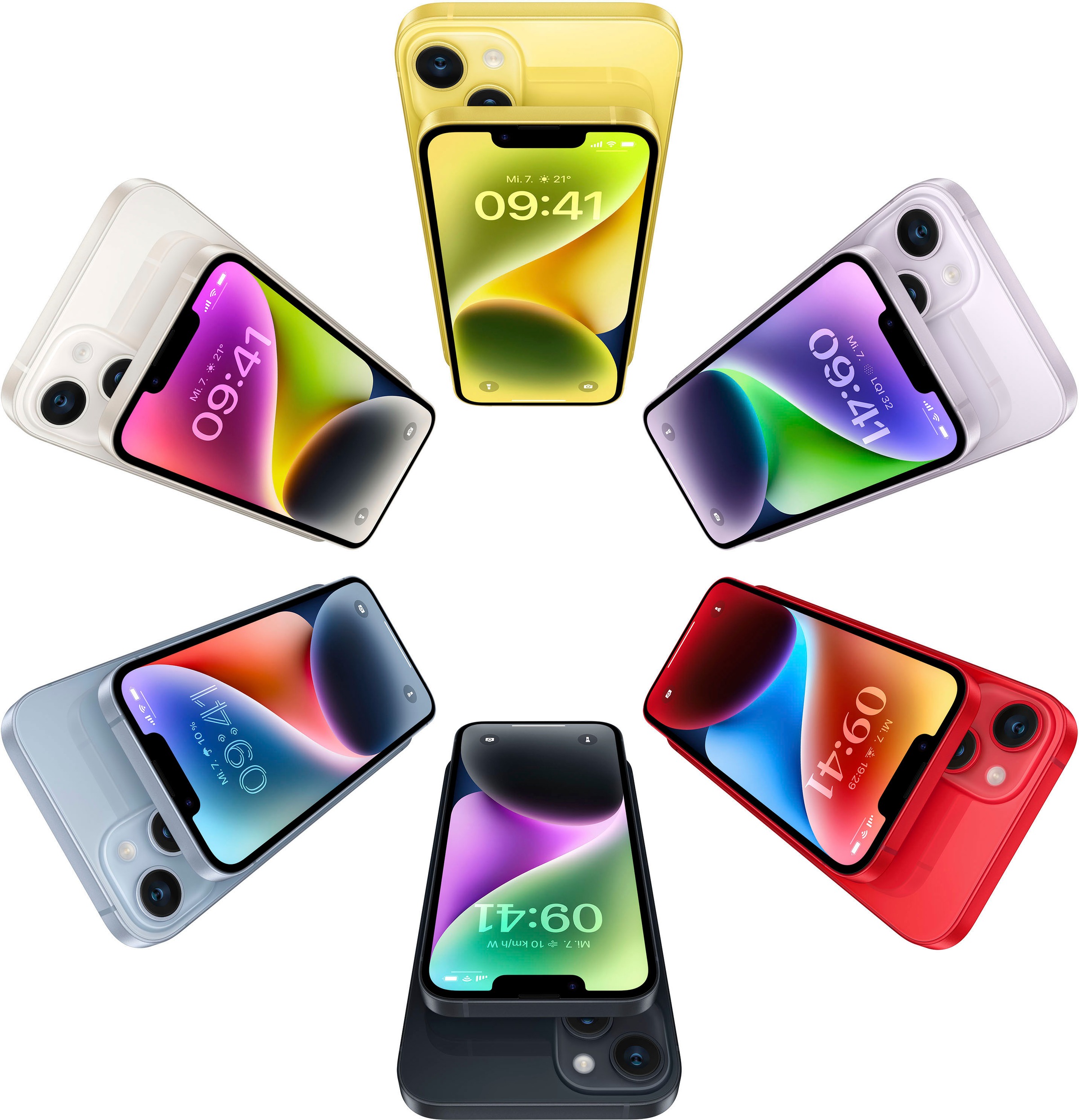 6. Bild von Apple Smartphone »iPhone 14 Plus 128GB«, red, 17 cm/6,7 Zoll, 128 GB Speicherplatz, 12 MP Kamera