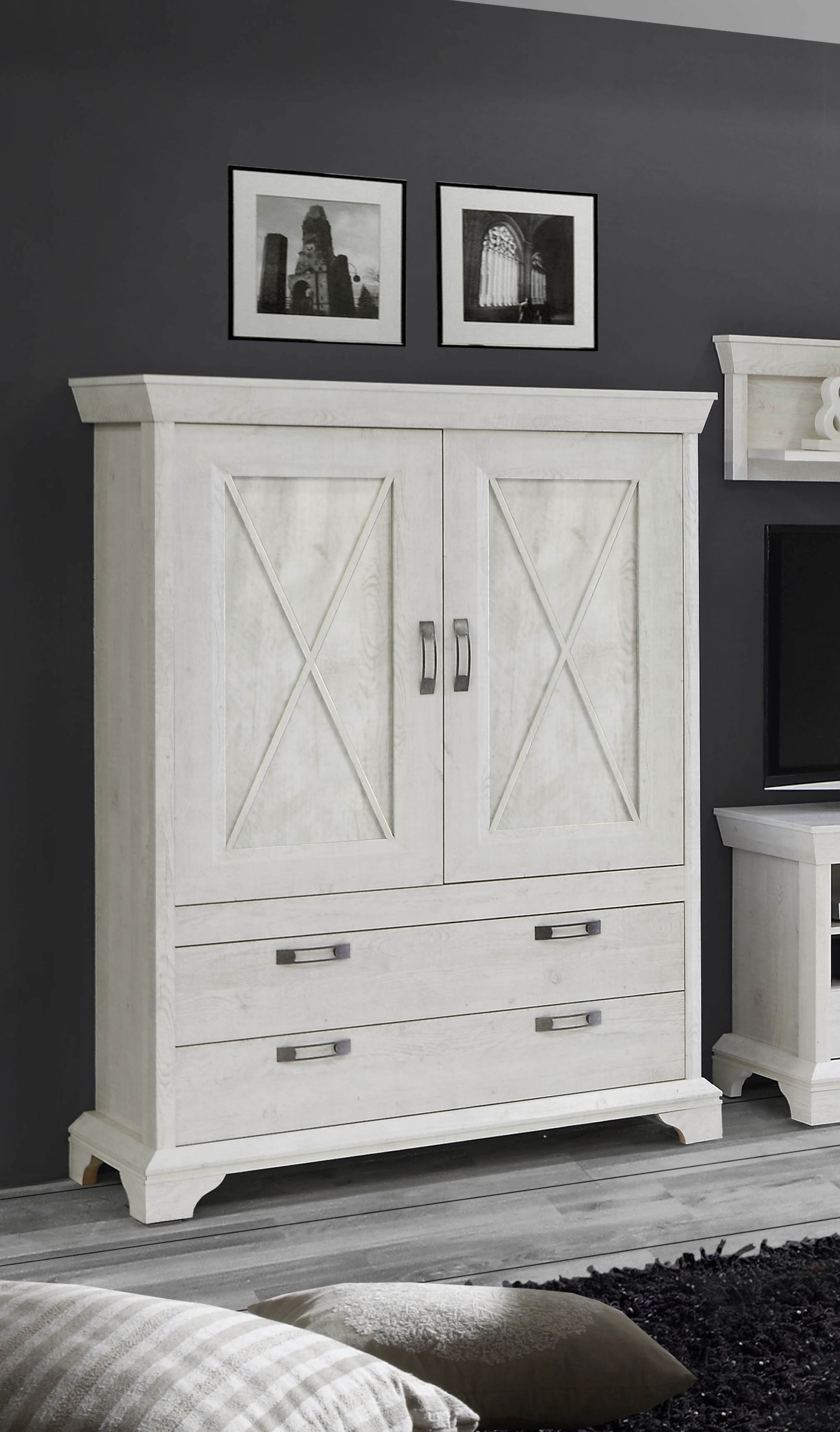 FORTE Highboard »Kashmir«, Breite 123 cm