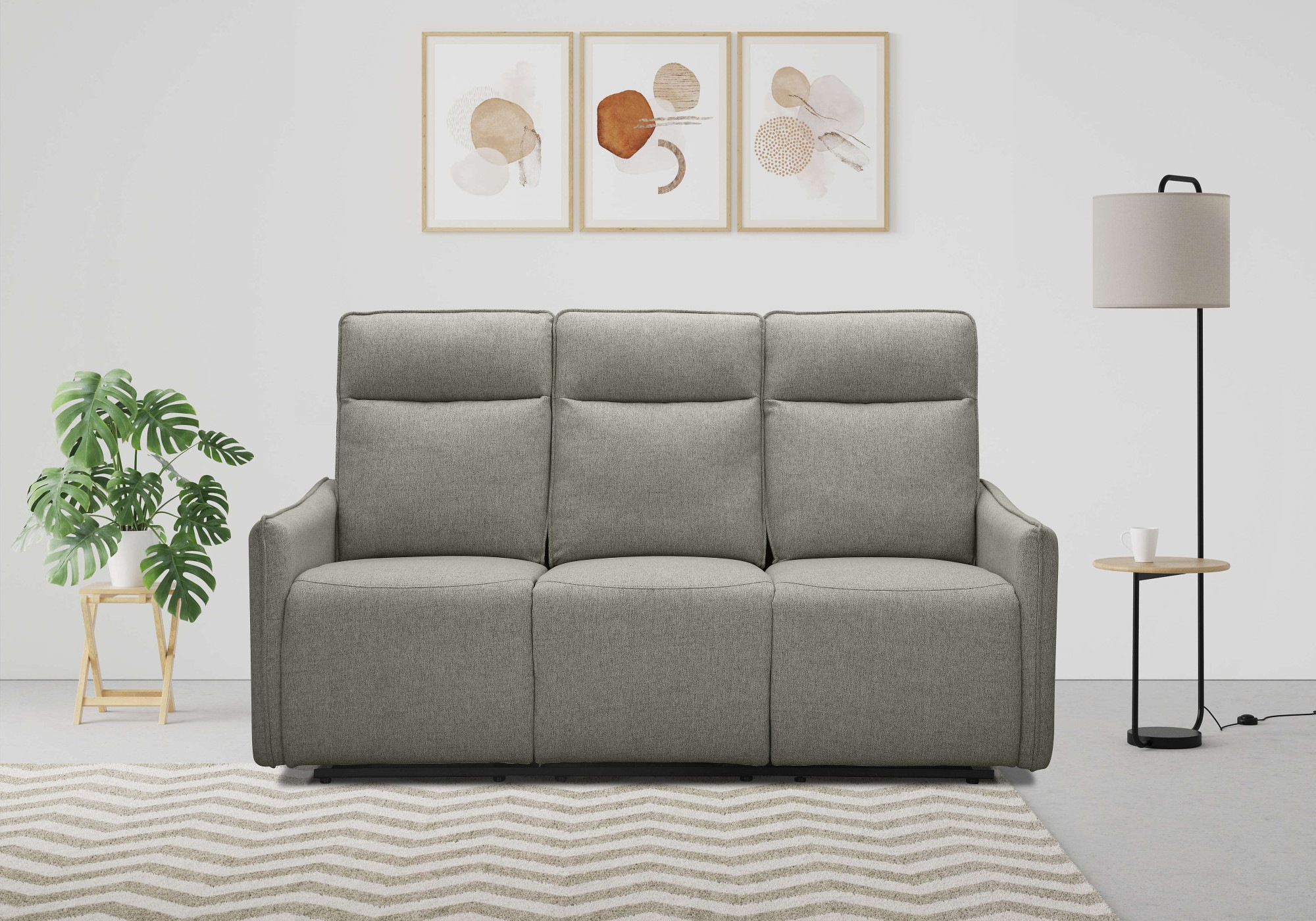 Dorel Home 3-Sitzer "Lugo, Kinosofa mit Reclinerfunktion in Kunstleder und günstig online kaufen
