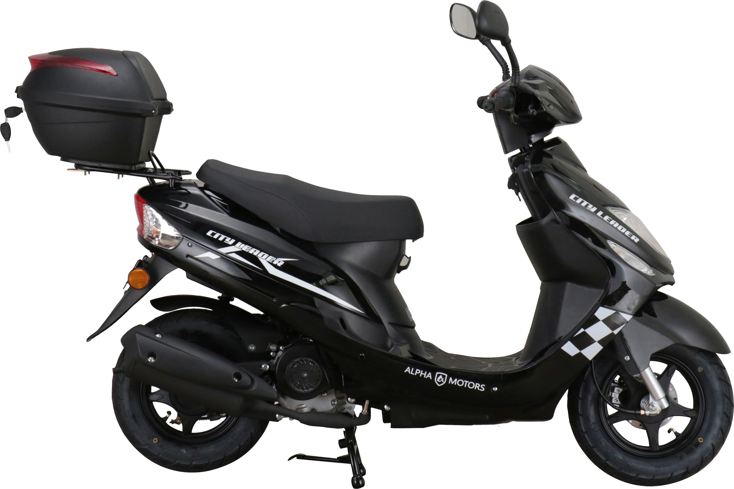 Alpha Motors Motorroller »CityLeader«, 50 cm³, 45 km/h, Euro 5, 2,99 PS, inkl. Topcase