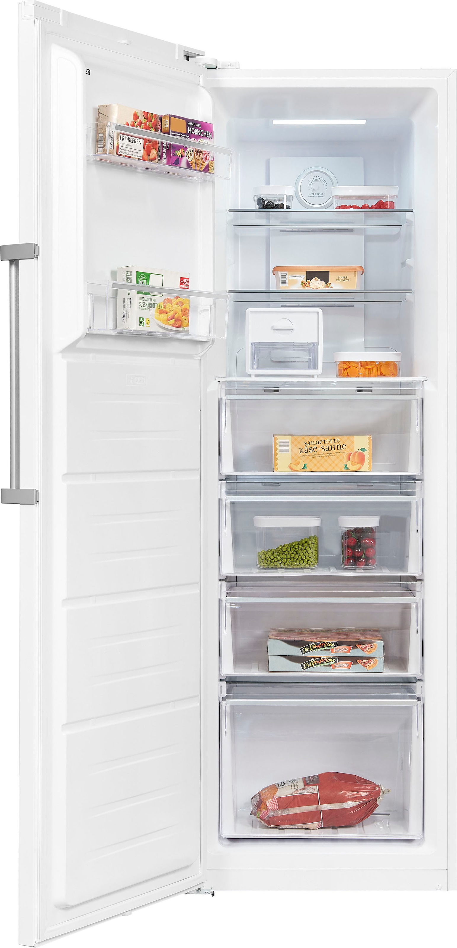 exquisit Gefrierschrank »GS295-NF-H-040D«, 185 cm hoch, 60 cm breit