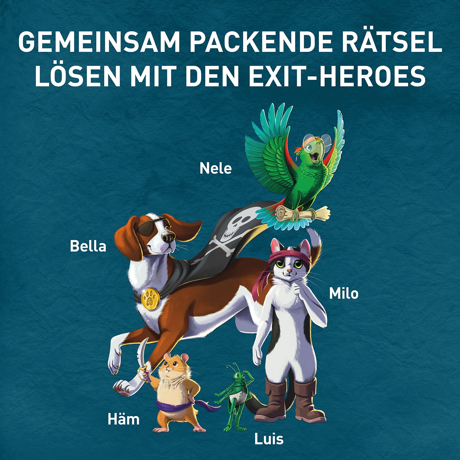 Kosmos Spiel »EXIT® Family Der verlorene Piratenschatz« Made in Germany
