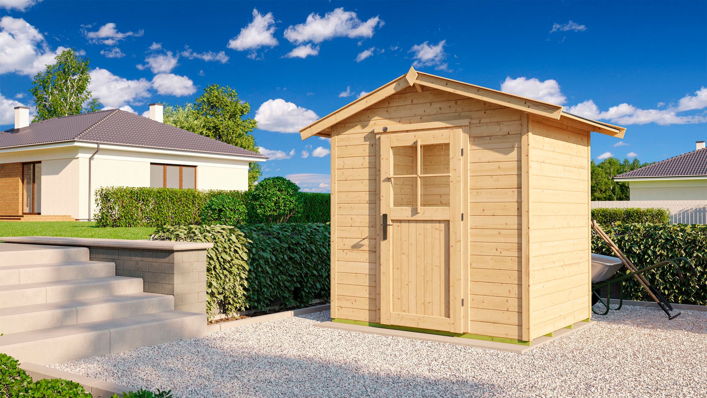 weka Gartenhaus »223 Gr.1, natur, 21 mm«