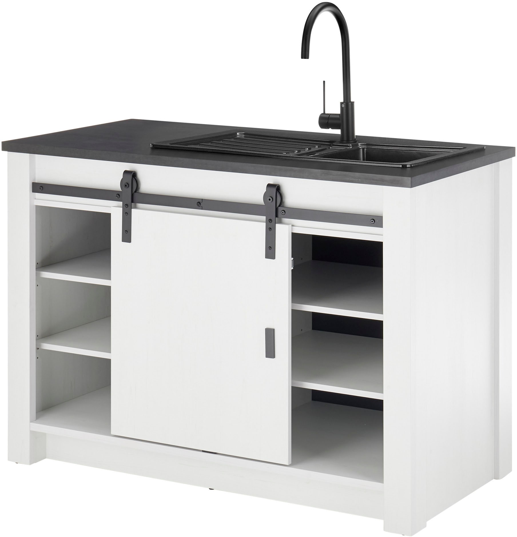 Home affaire Pantryküche »Sherwood«, Breite 160 cm, ohne E-Geräte