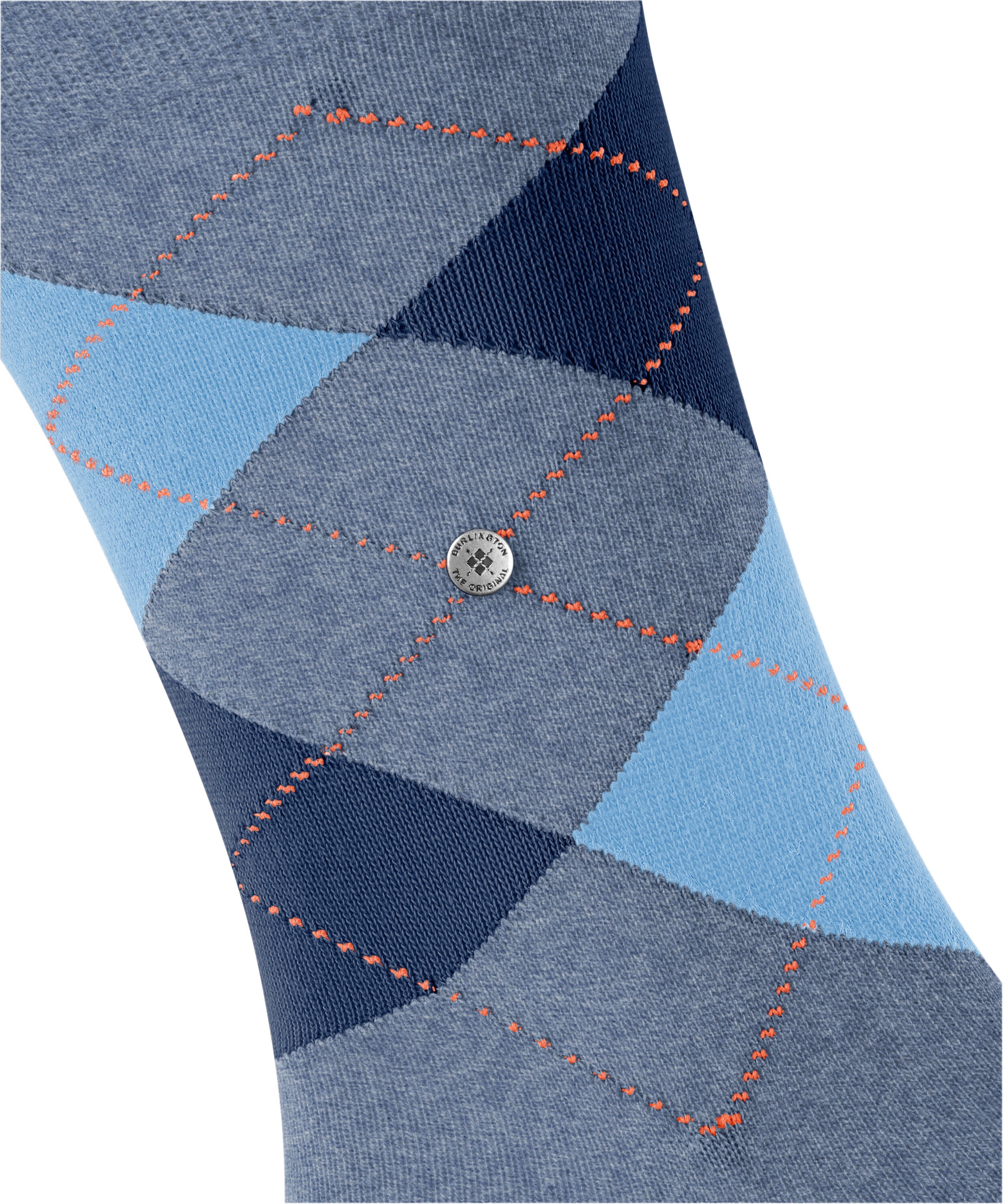 Burlington Socken »King« verstärkt, hochwertig, dünn, kariert