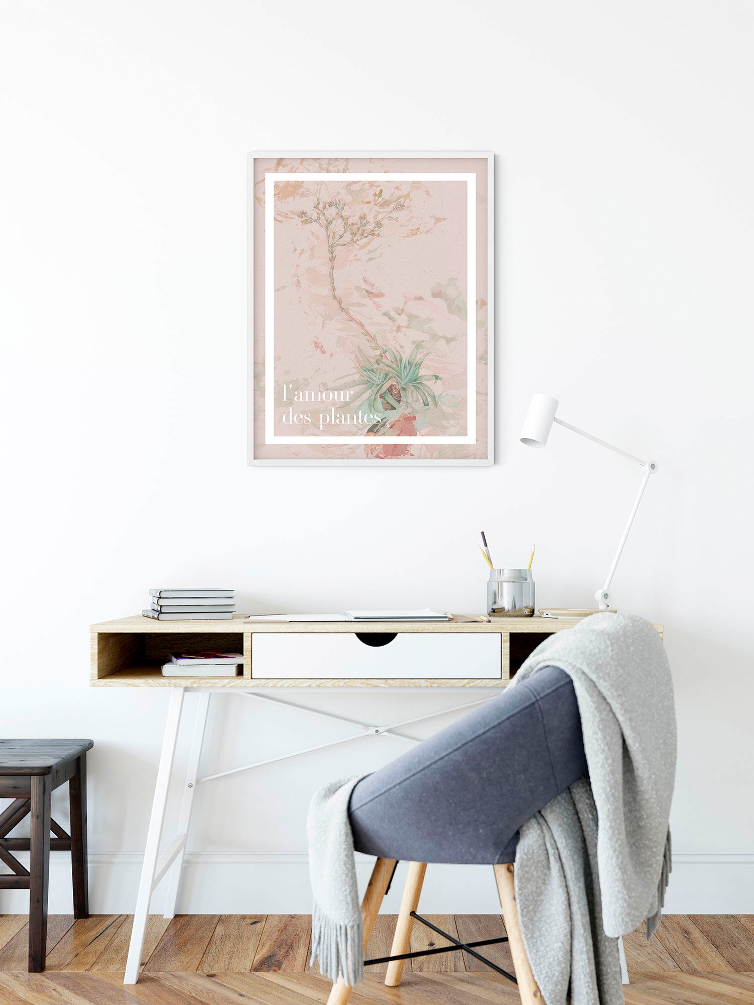 Komar Wandbild »L'amour des plantes«, (1 St.), Deutsches Premium-Poster Fotopapier mit seidenmatter Oberfläche und hoher Lichtbeständigkeit. Für fotorealistische Drucke mit gestochen scharfen Details und hervorragender Farbbrillanz.